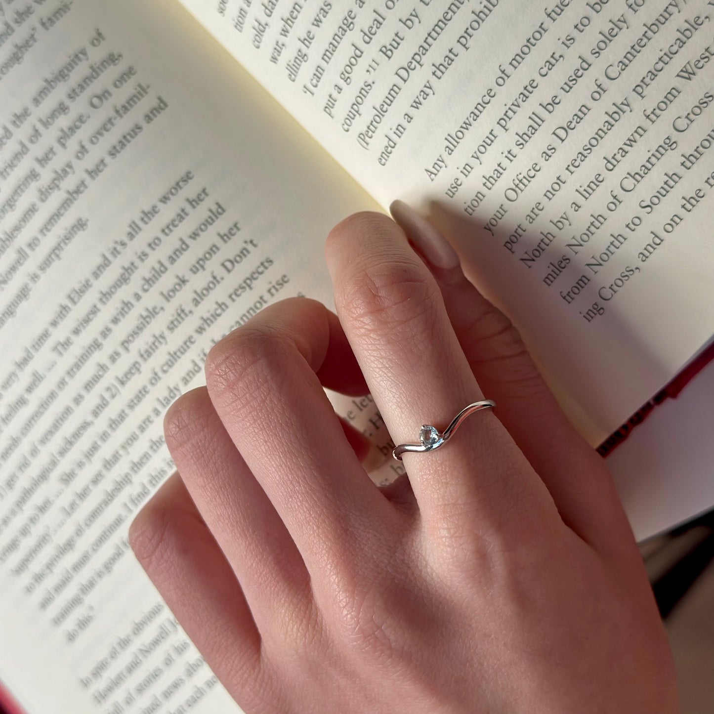 Silver925 wave ring 4