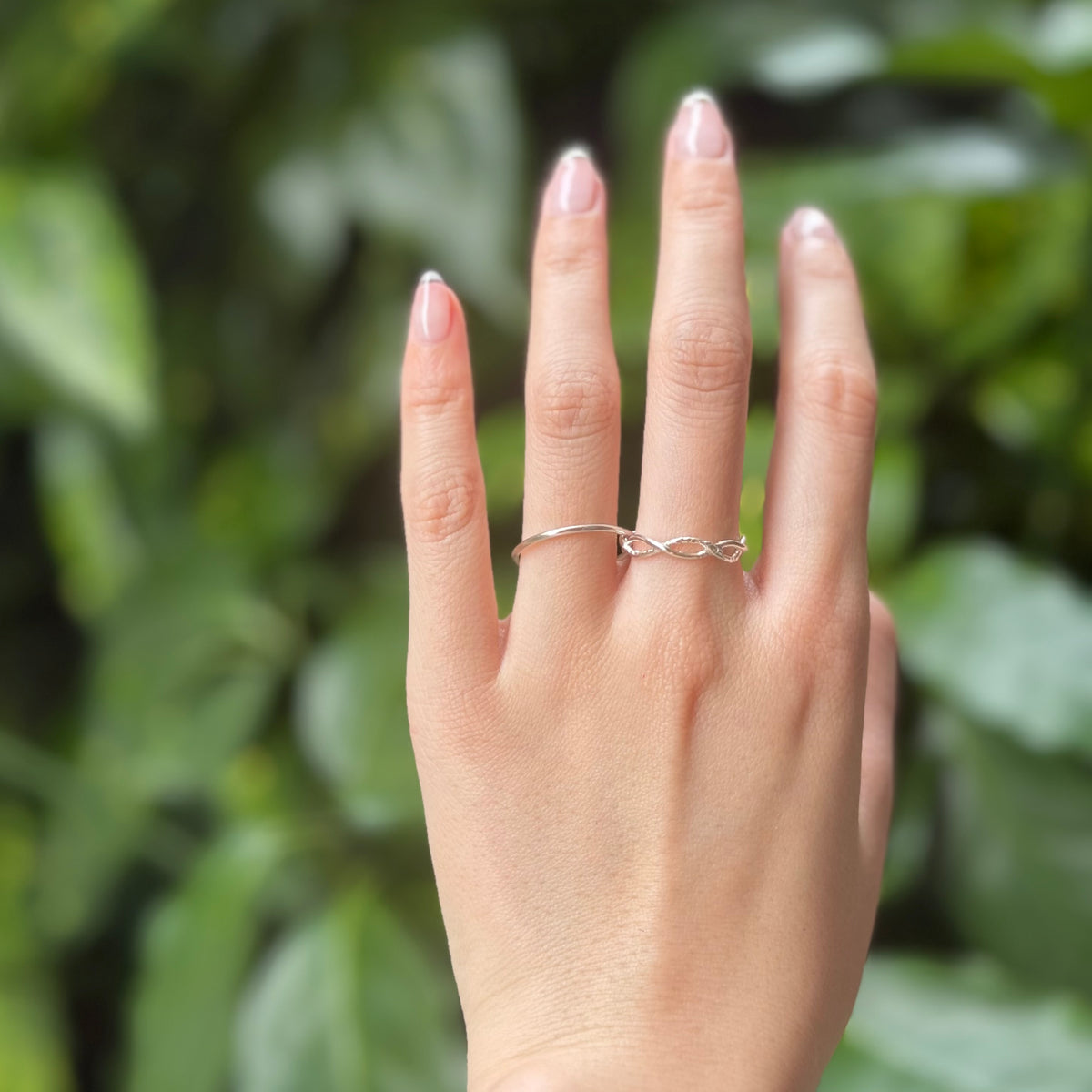 Silver925 stacking ring 1