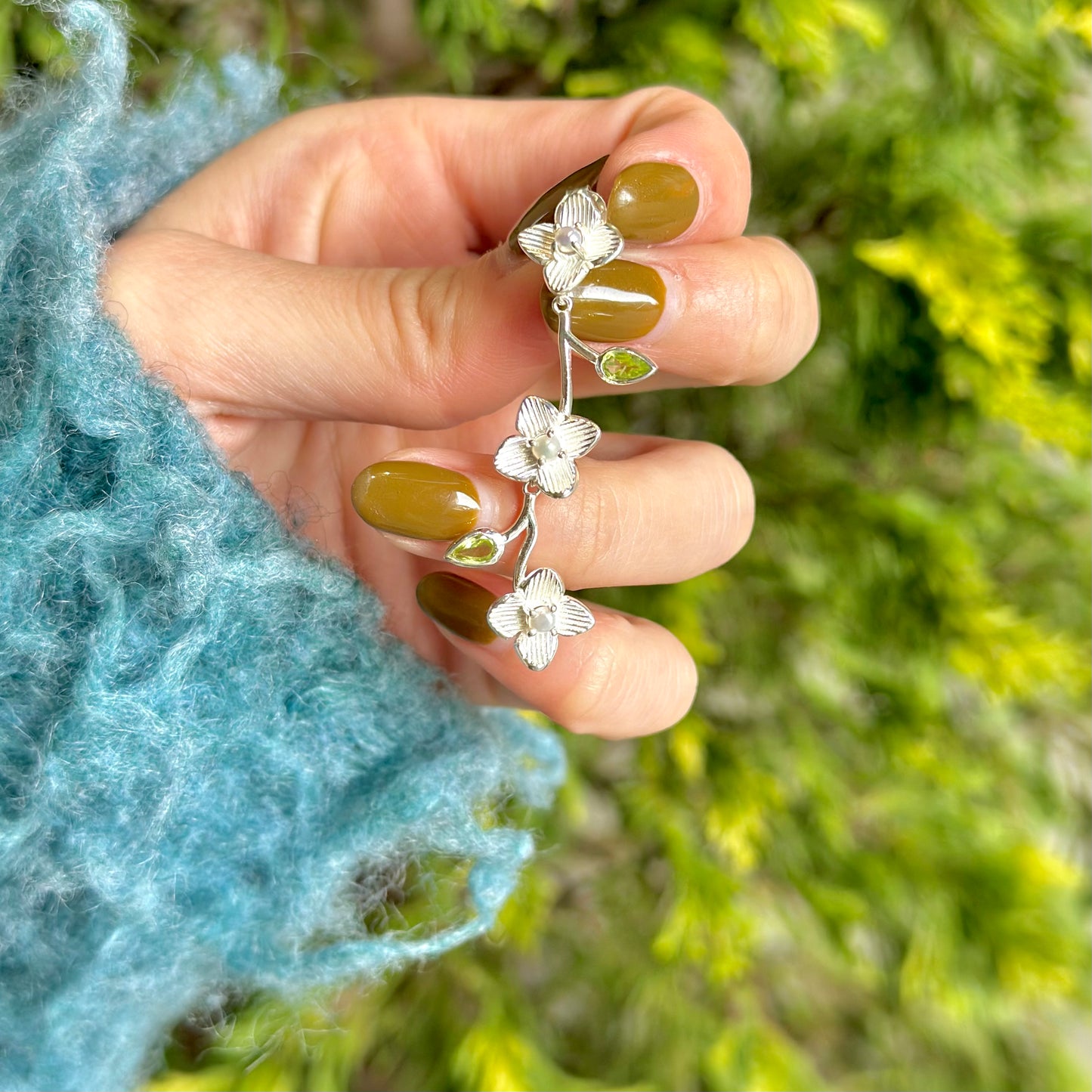 Flower design pierce