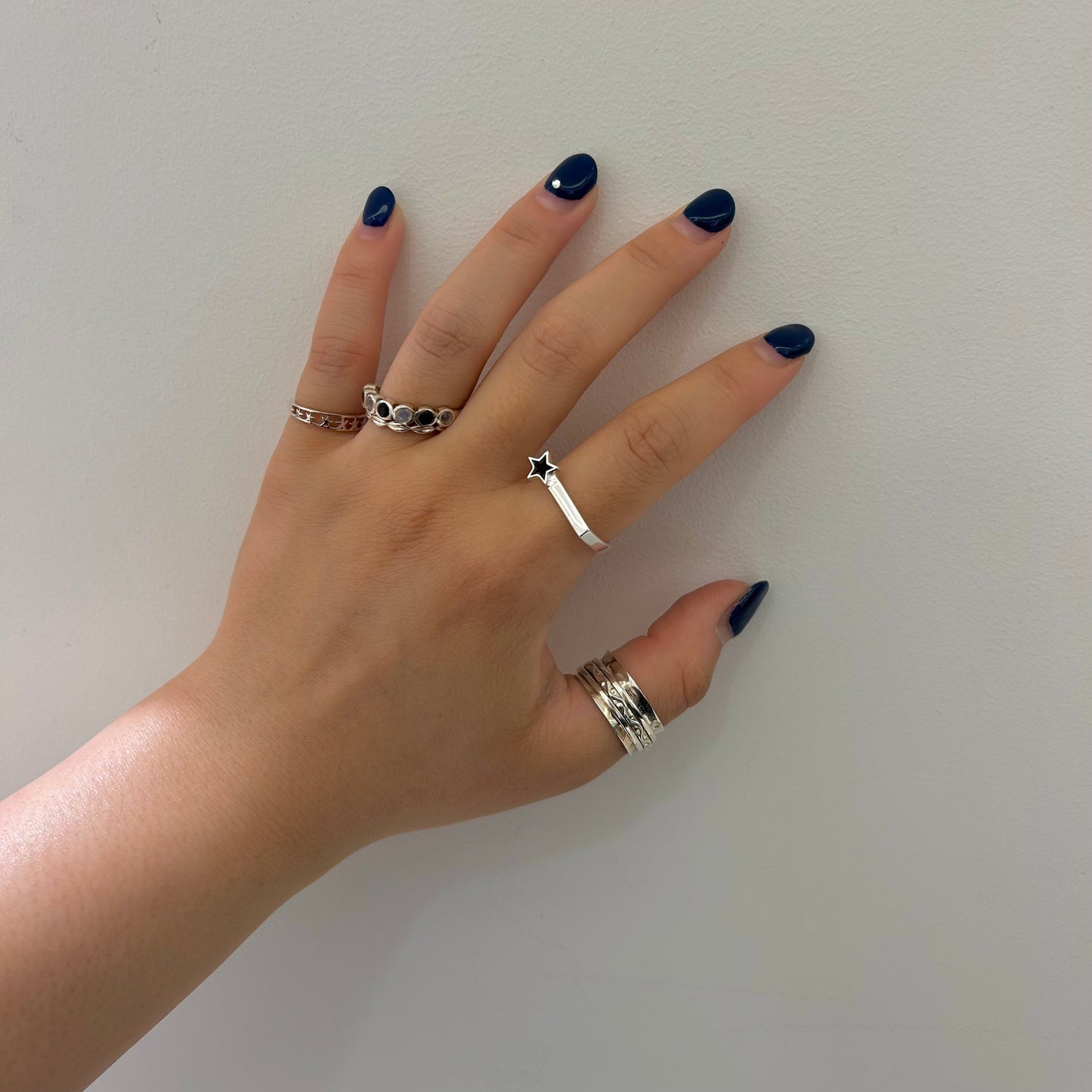 Star enamel ring 1