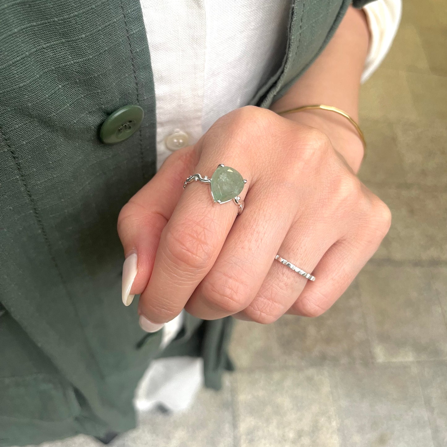 Silver925 design ring 35
