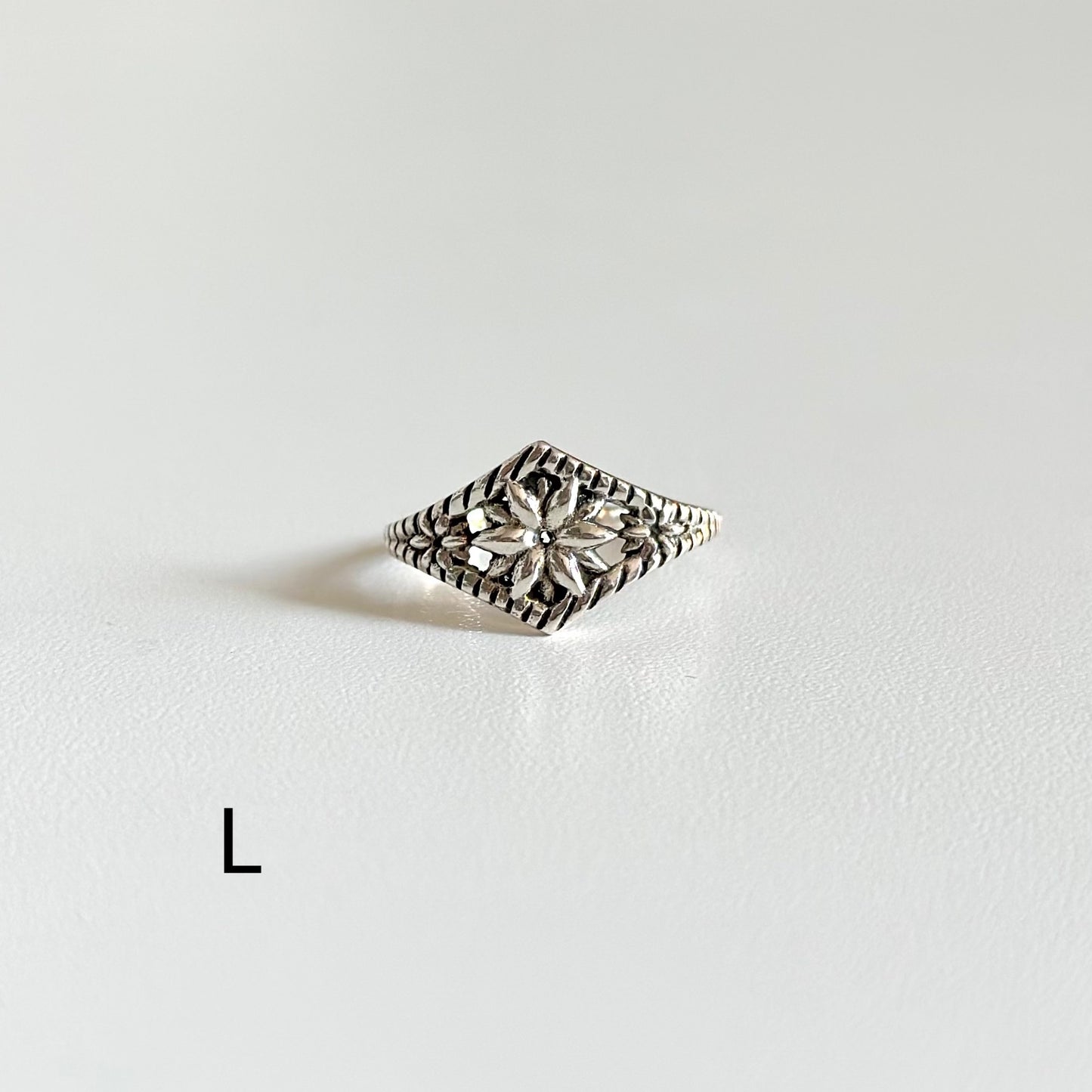 Silver925 plain ring 83