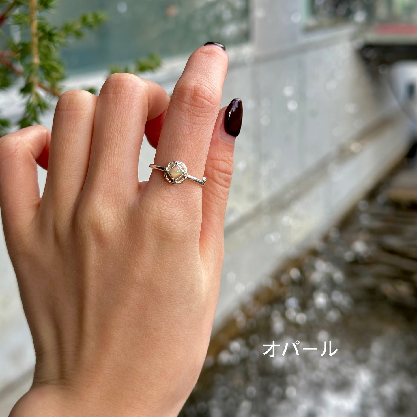 Silver925 petit ring 43