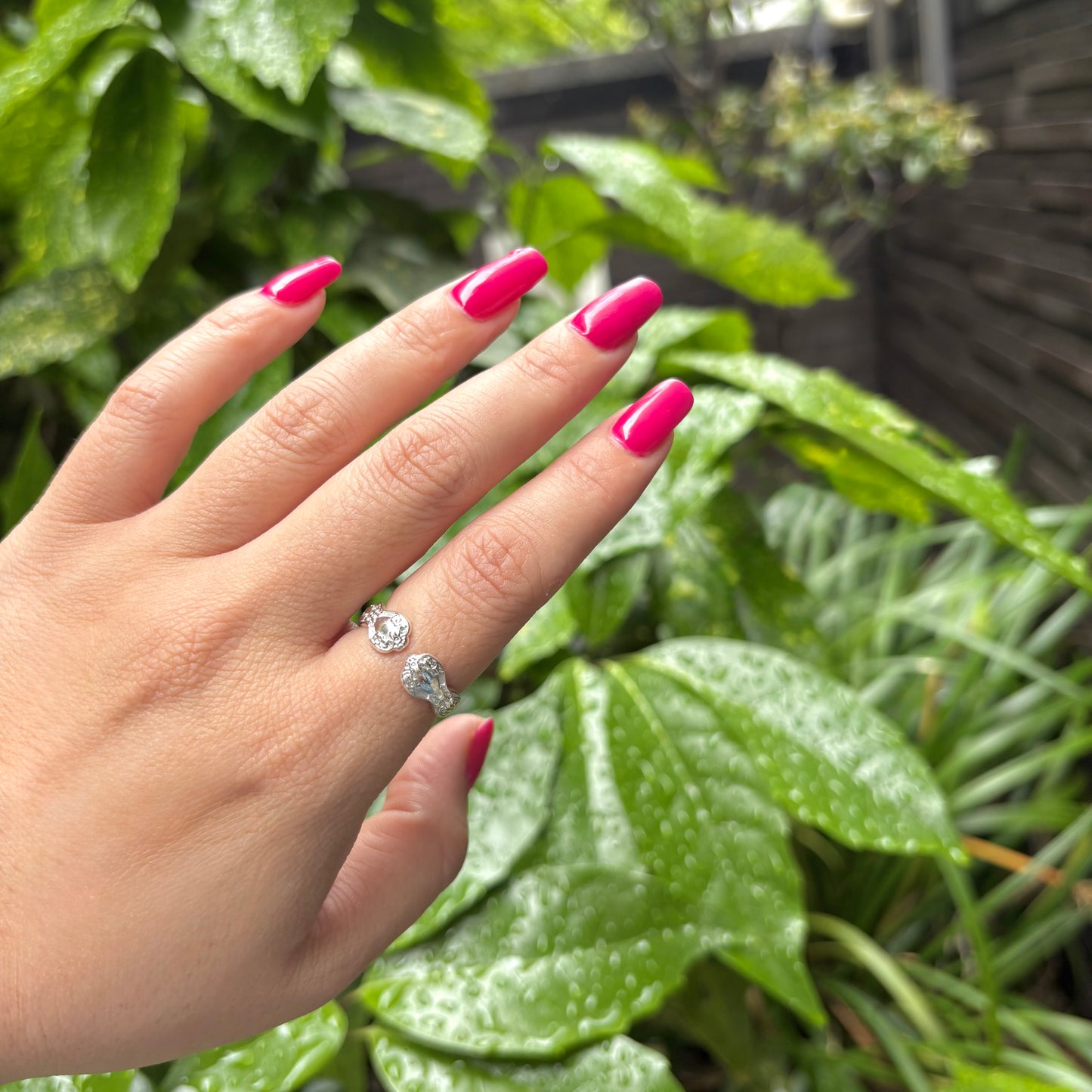 Silver925 plain ring 15
