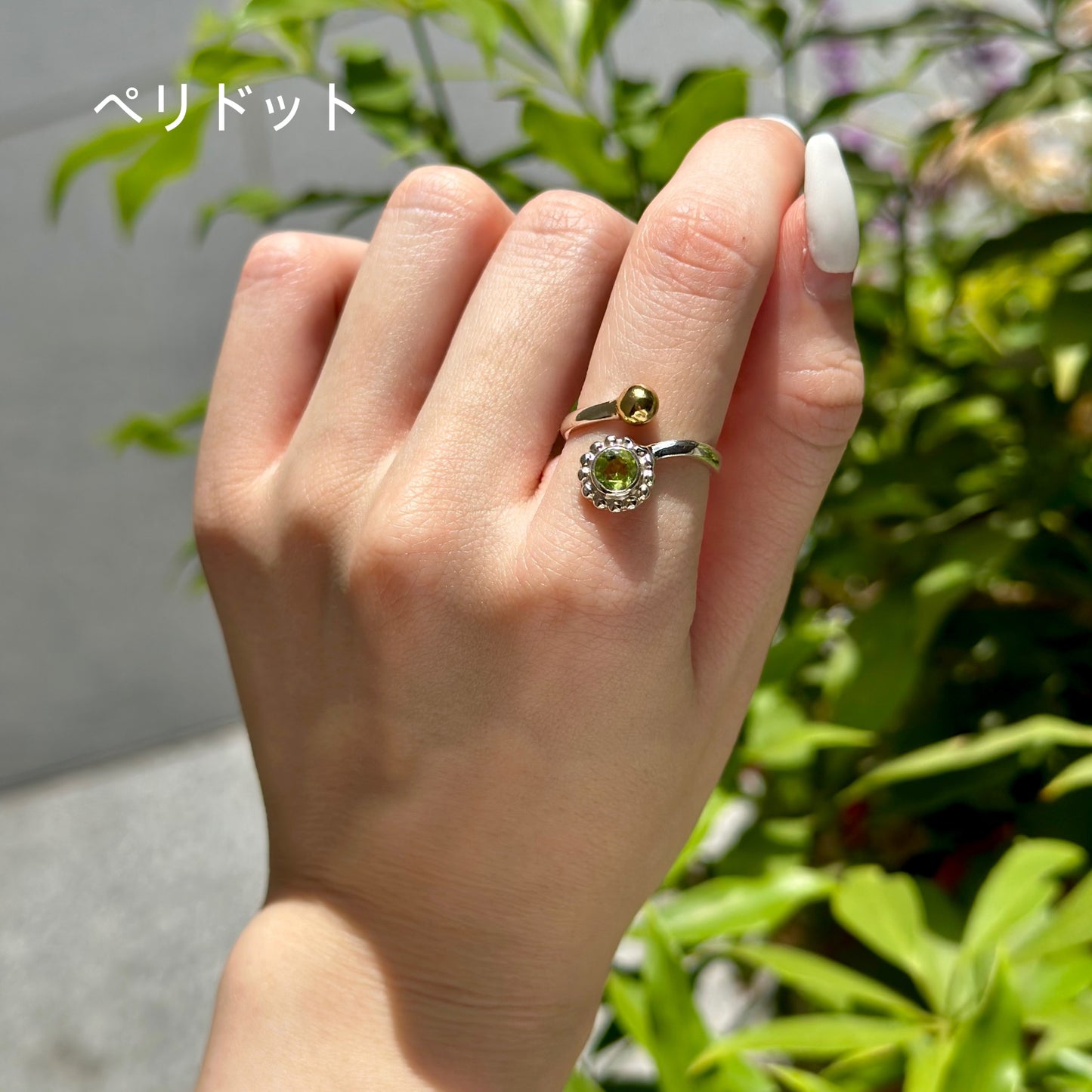 Flower design ring 7
