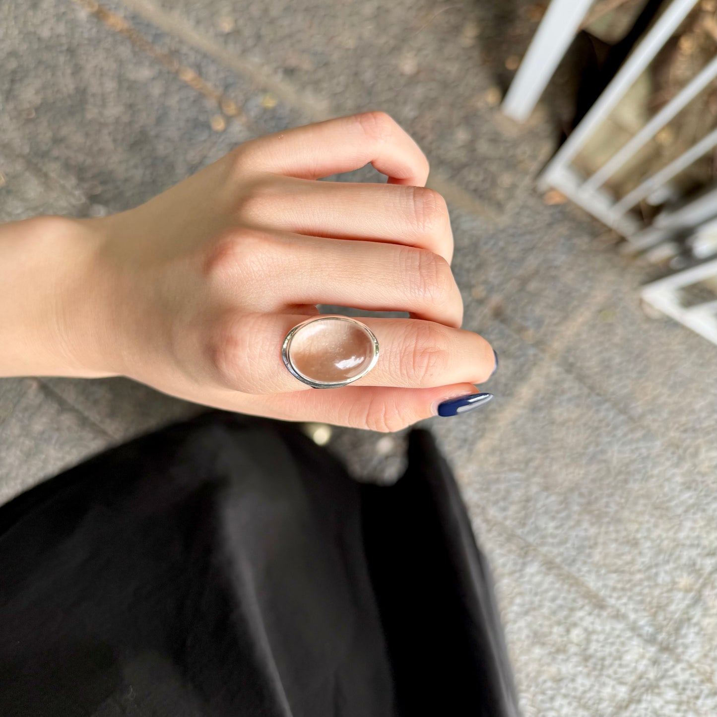 Crystal ring
