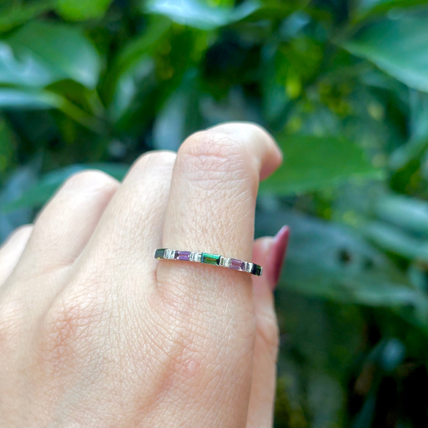 Multi tourmaline ring 3