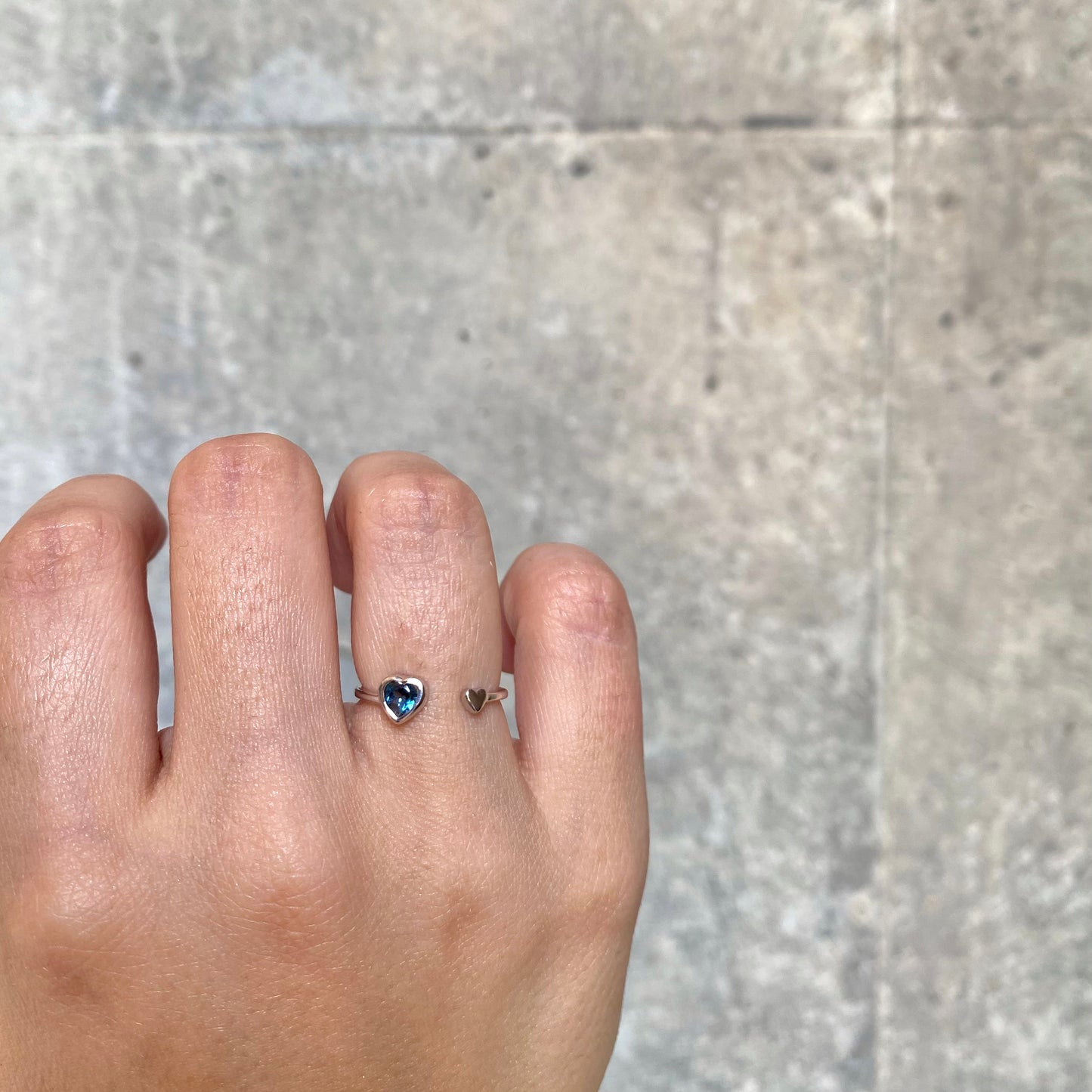 Heart fork ring 1