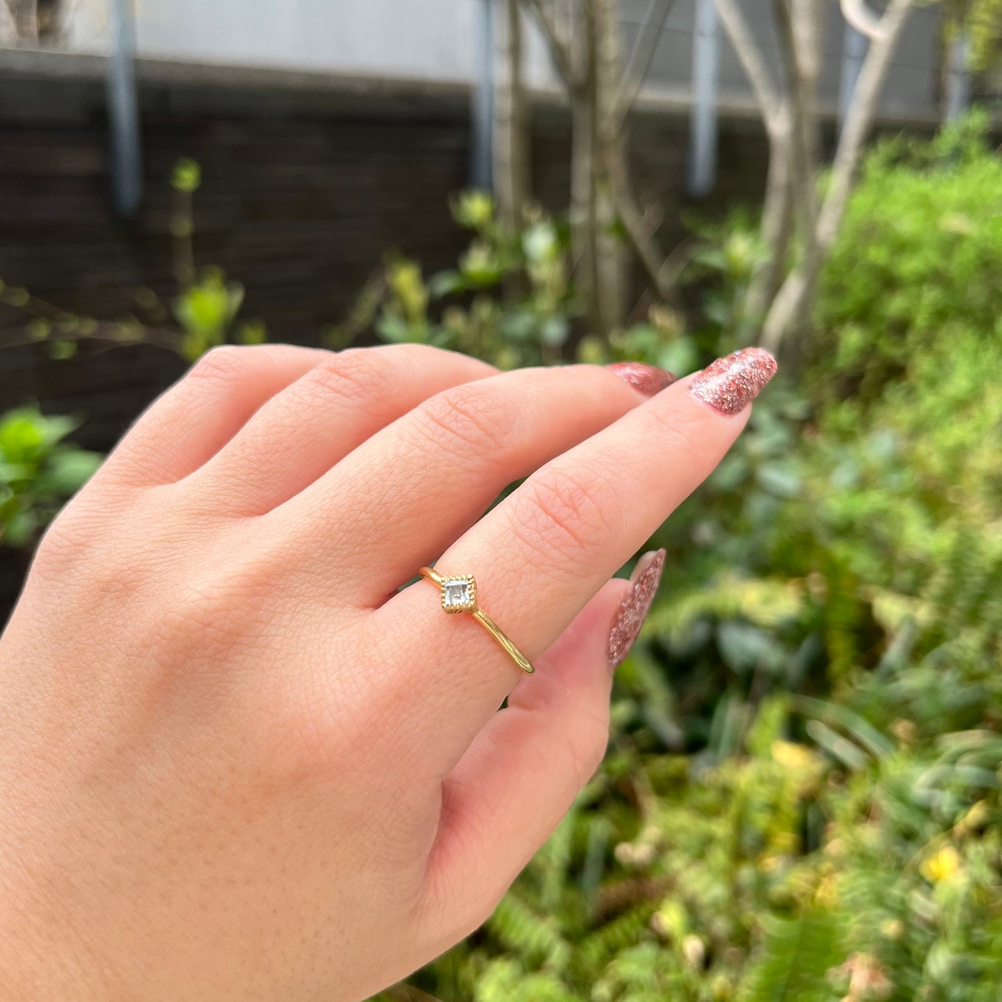 Brass petit ring 68