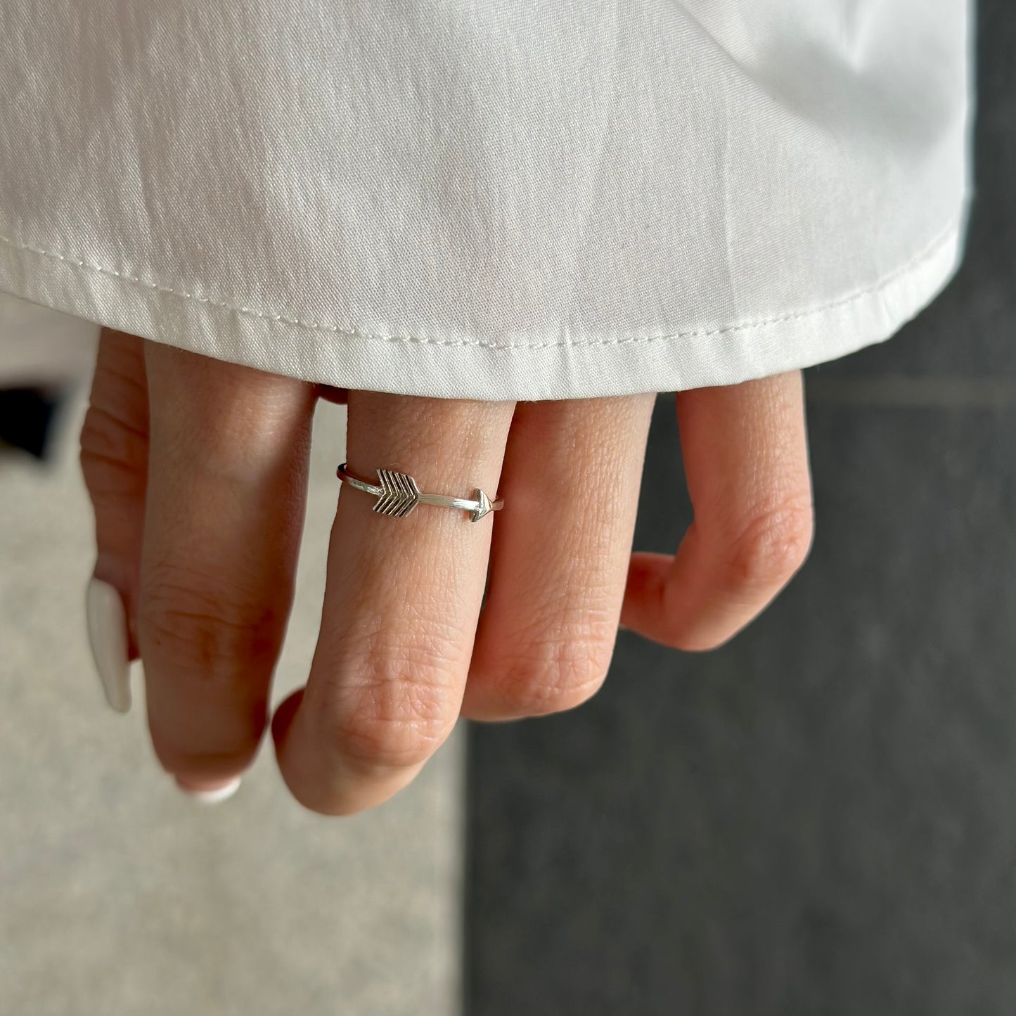 Silver925 plain ring 83