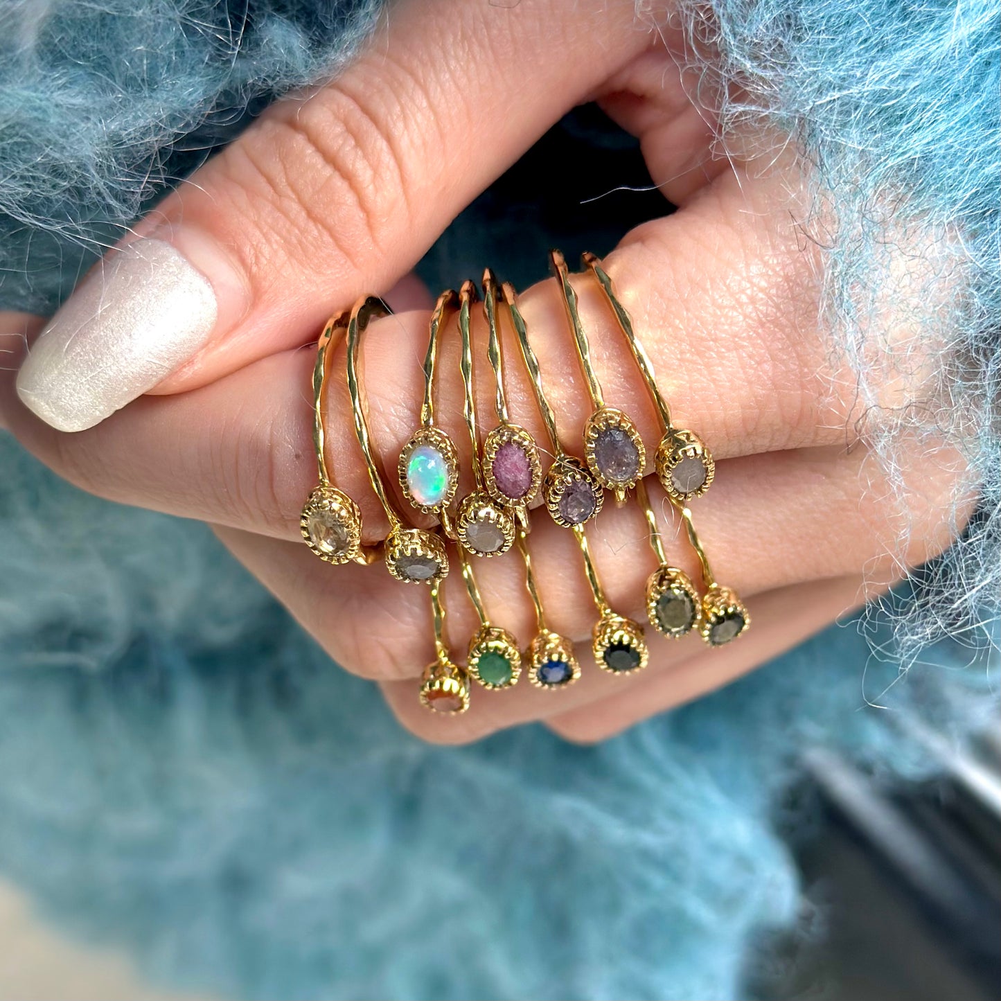 Brass petit ring 4