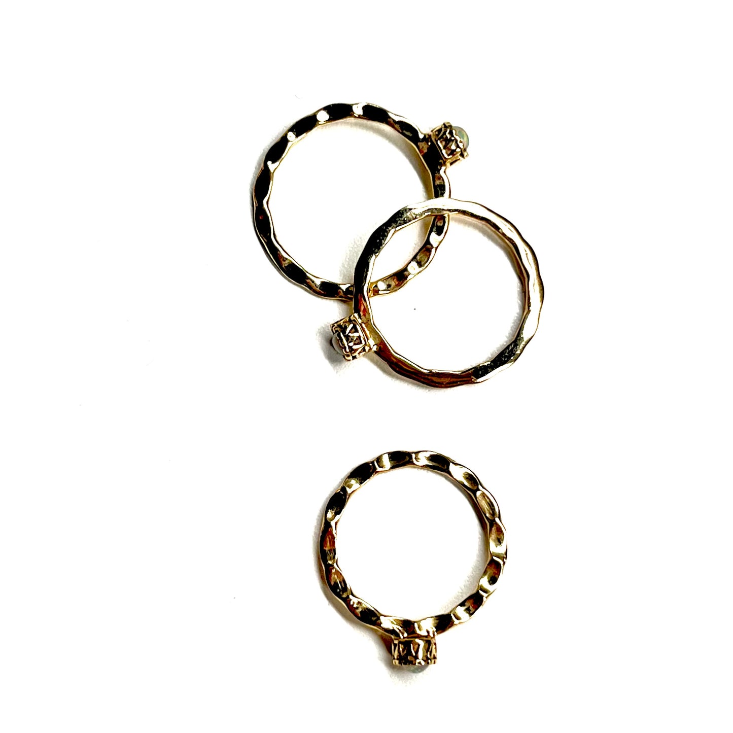 Brass petit ring 33