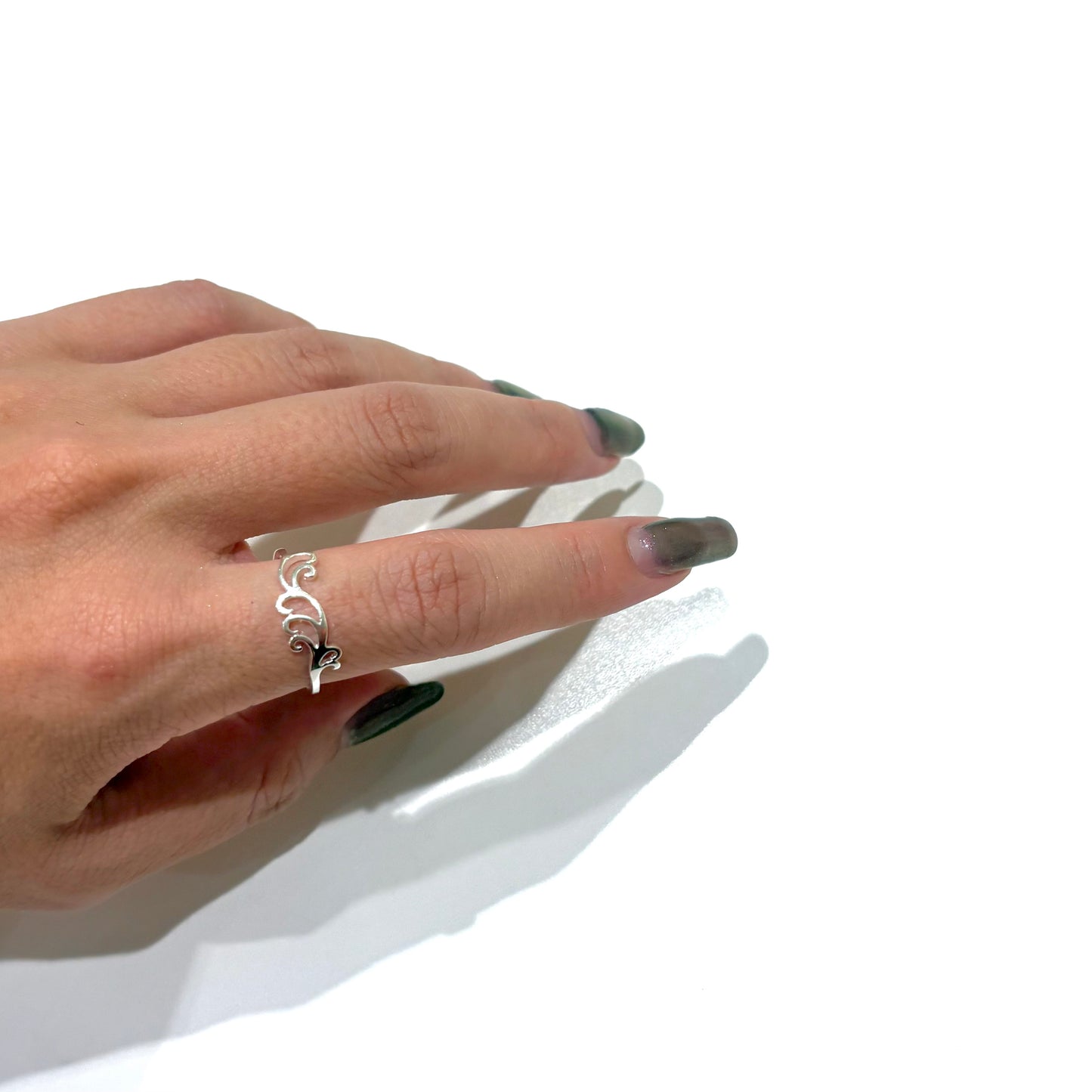 Silver925 plain ring 41