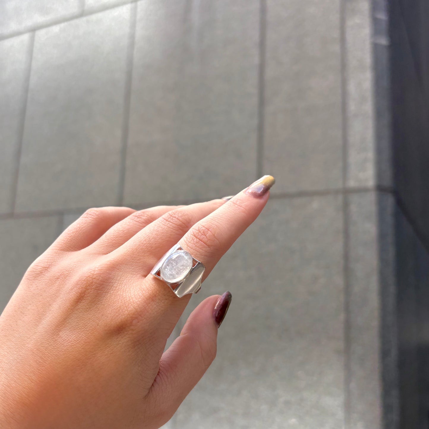 Silver925 design ring 77
