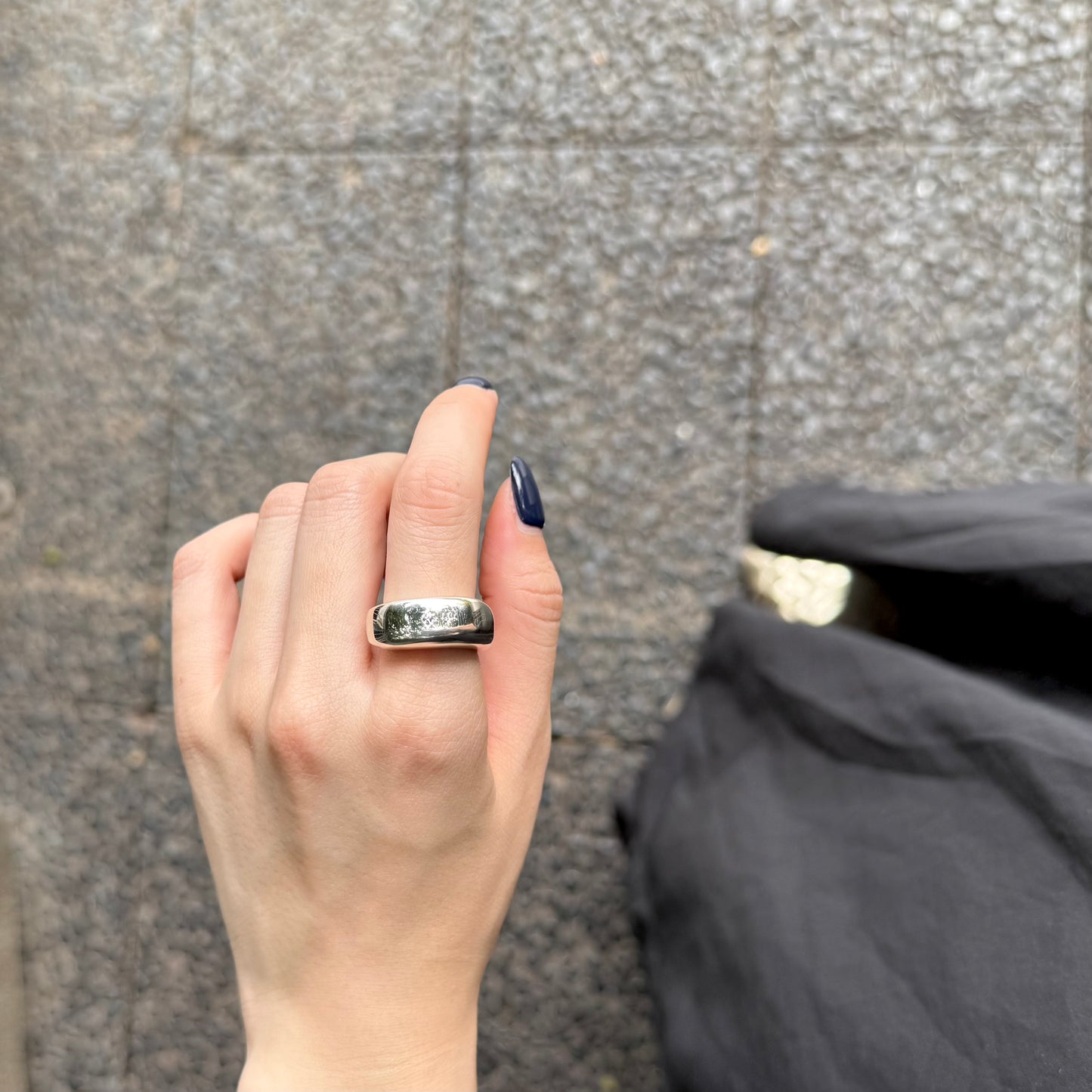 Silver925 plain ring 35
