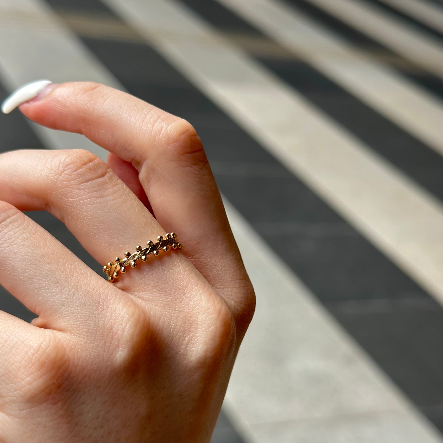 Brass plain ring 15