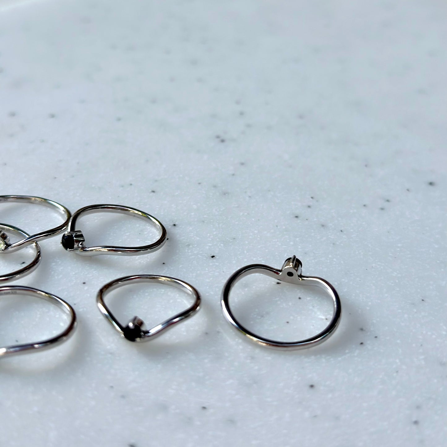 Silver925 wave ring 4