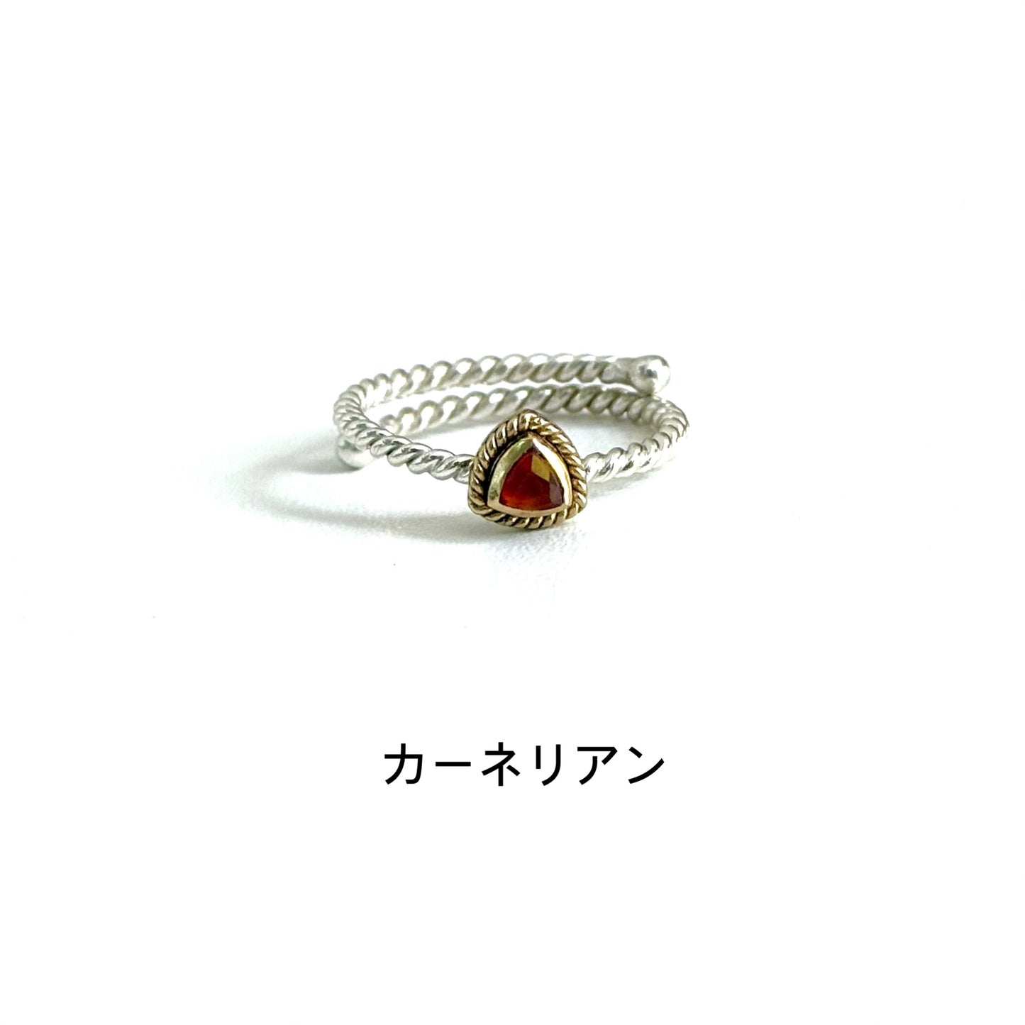 Silver925×Brass petit ring 1