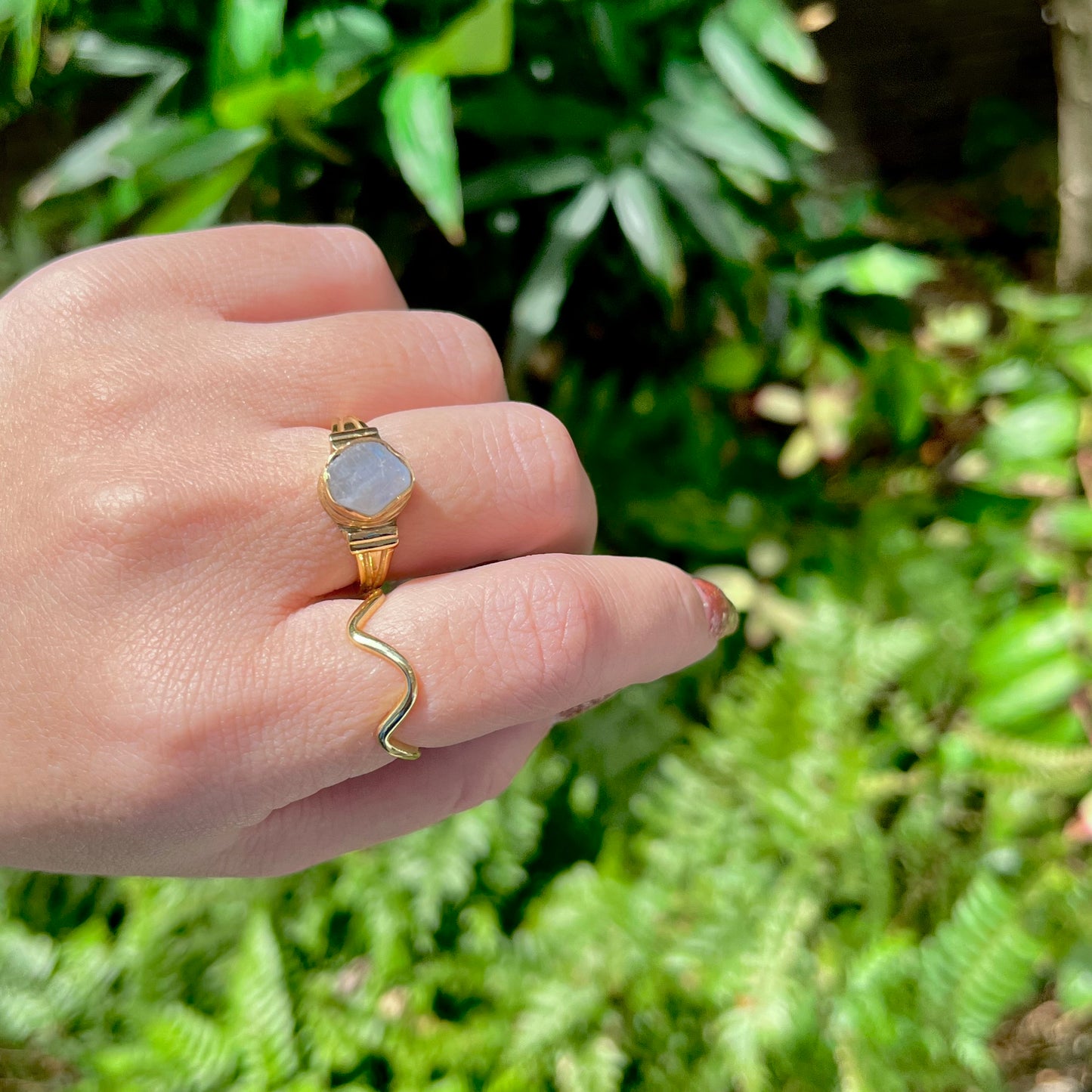Brass design ring 4