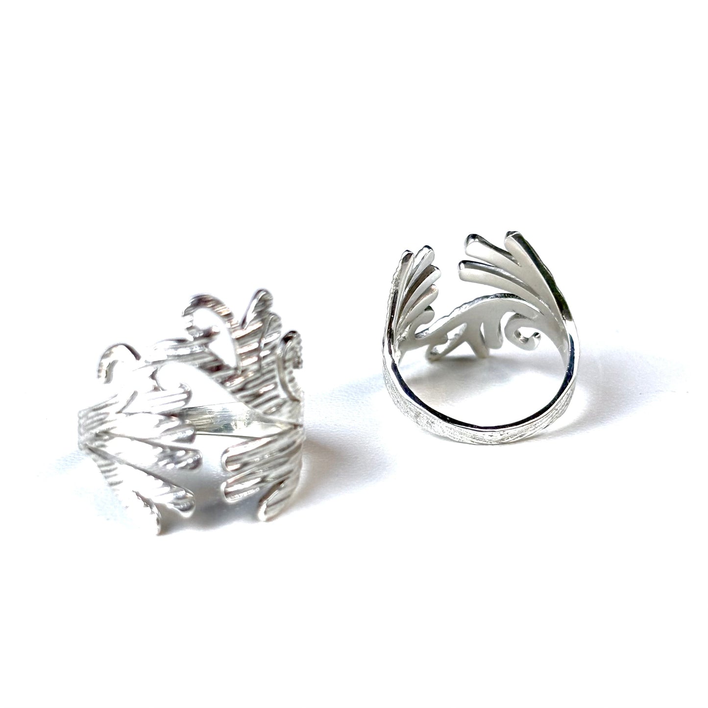 Silver925 plain ring 43