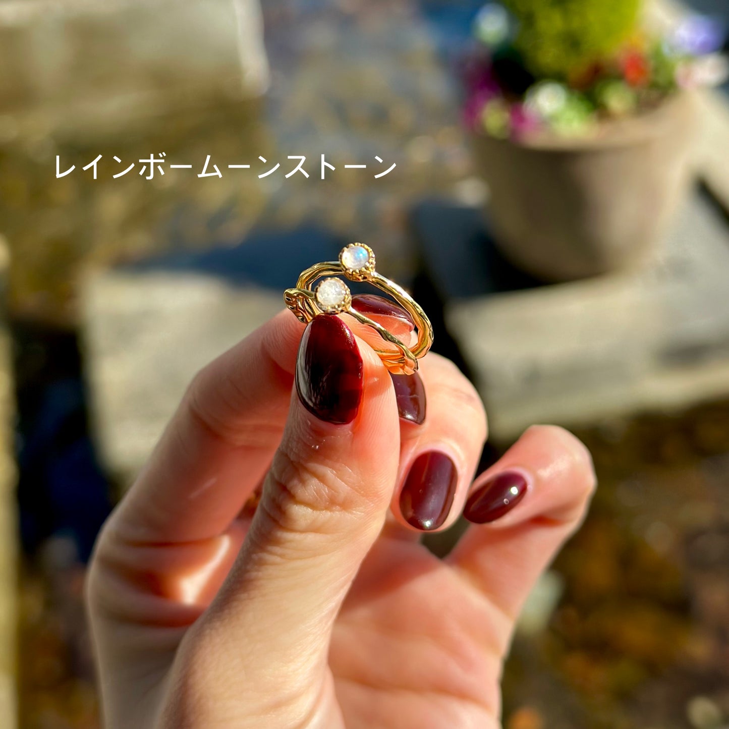 Brass petit ring 51