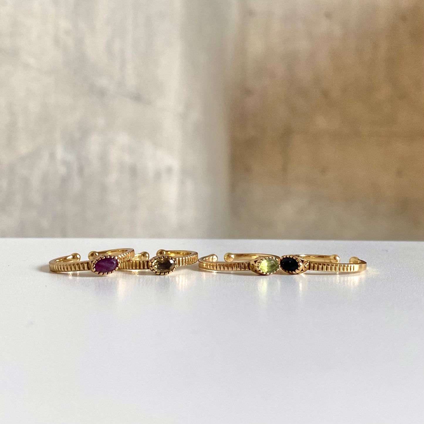 Brass petit ring 15
