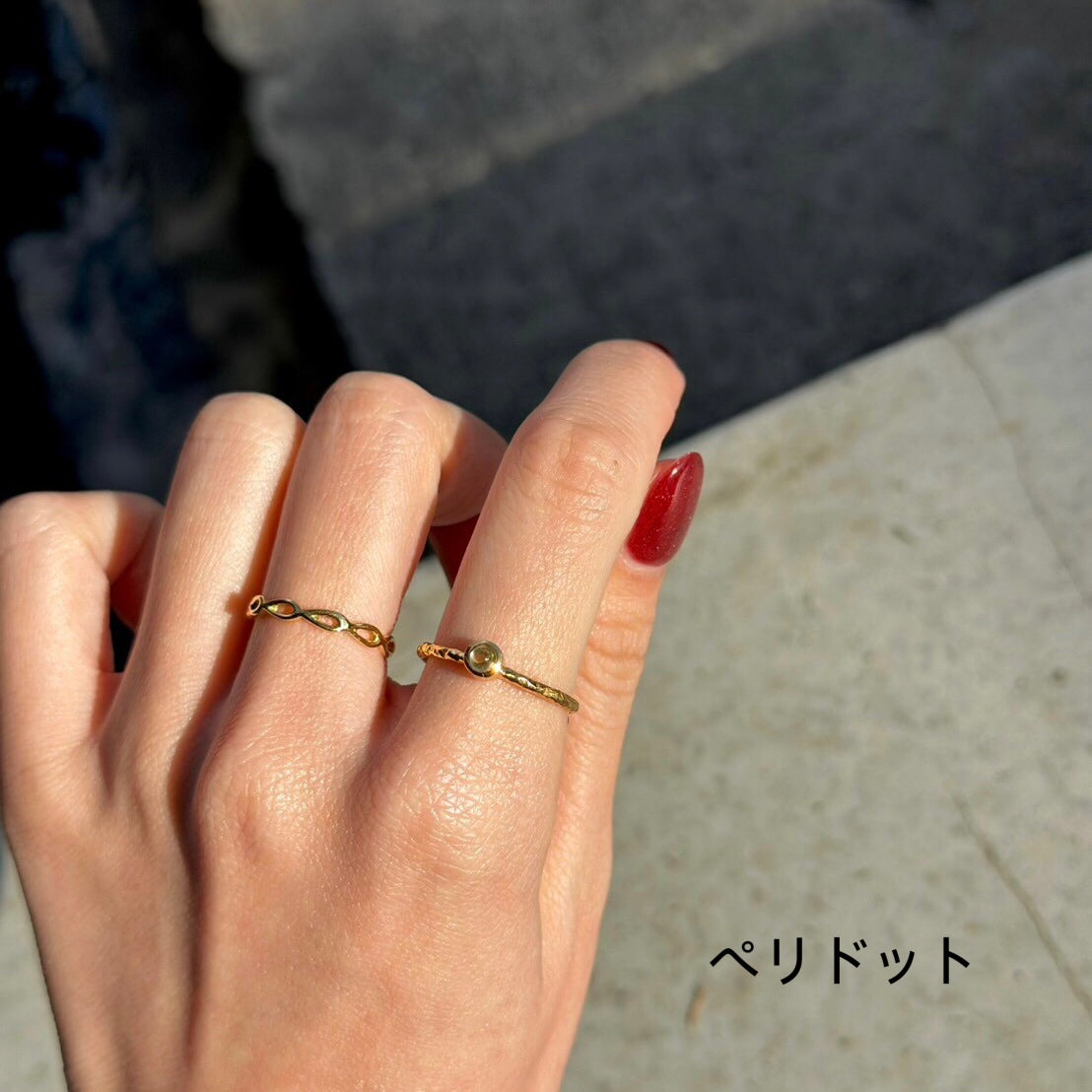 Brass petit ring 41