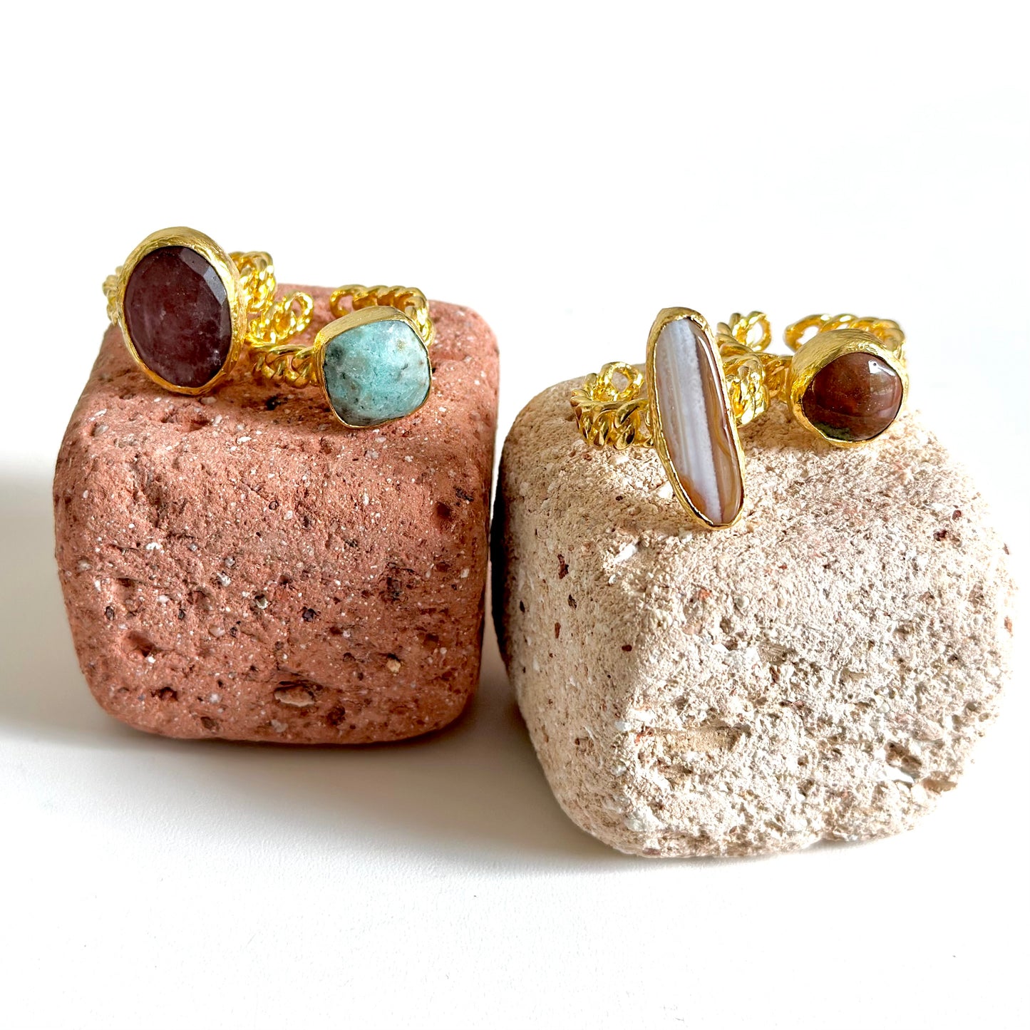 Brass design ring 3