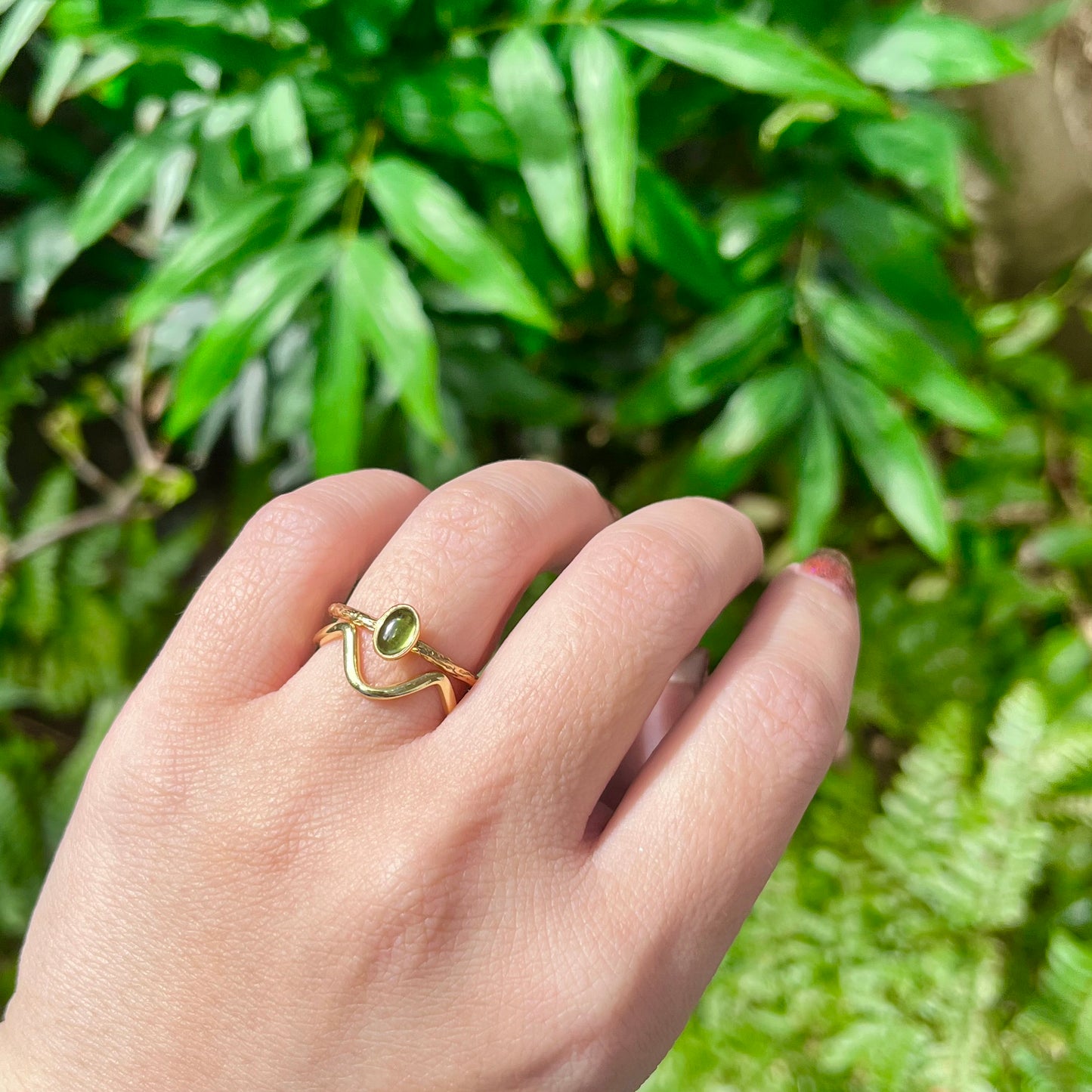 Brass petit ring 67