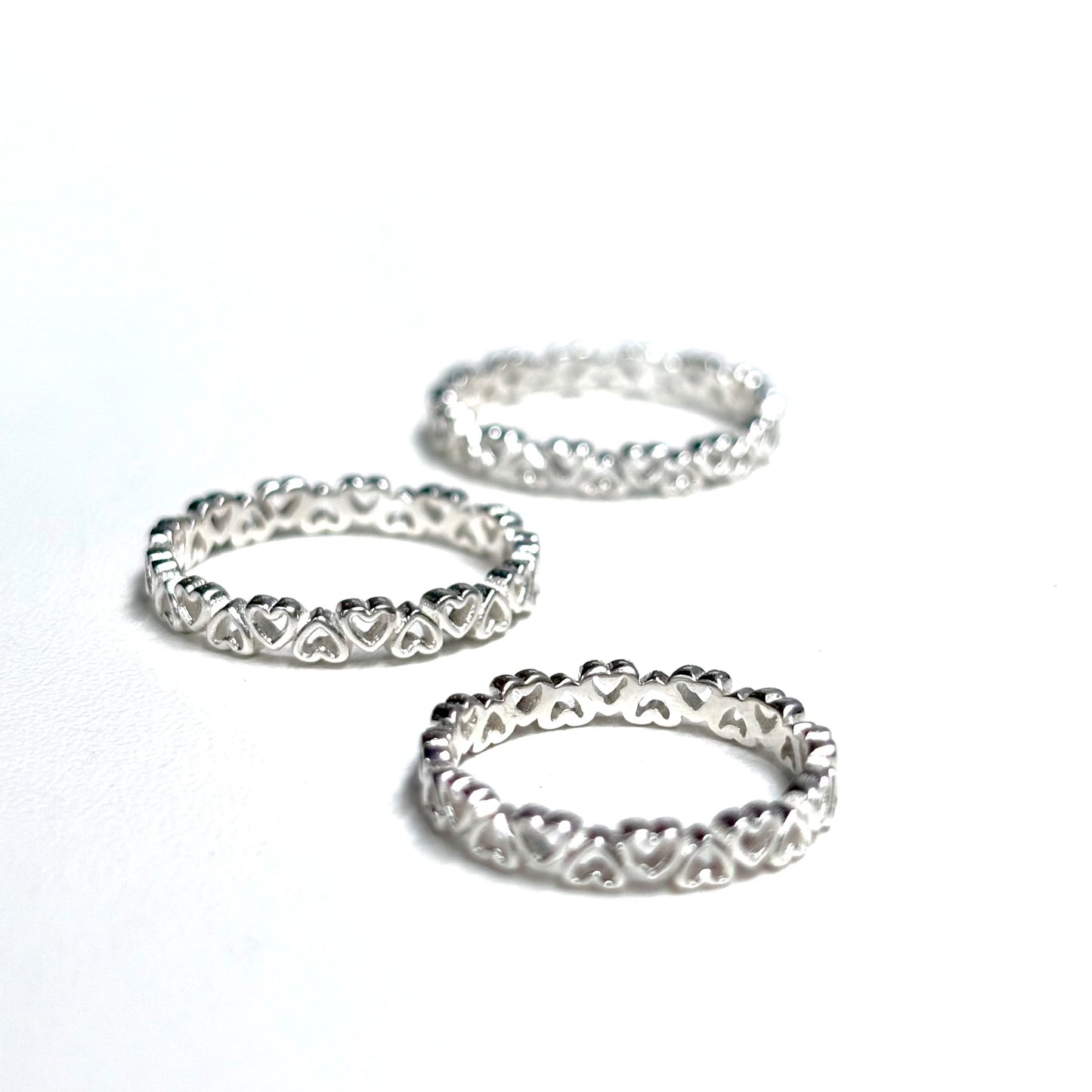 Heart plain ring 31