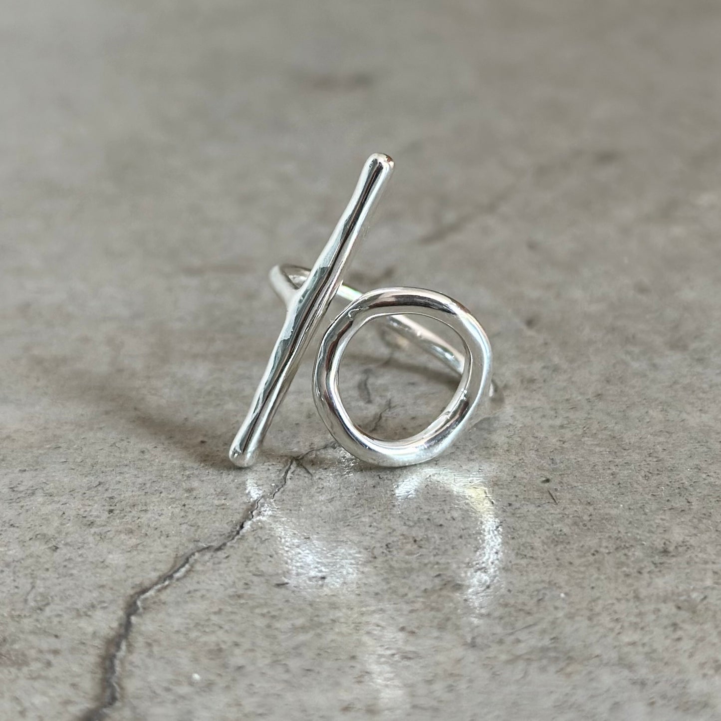 Silver925 plain ring 85