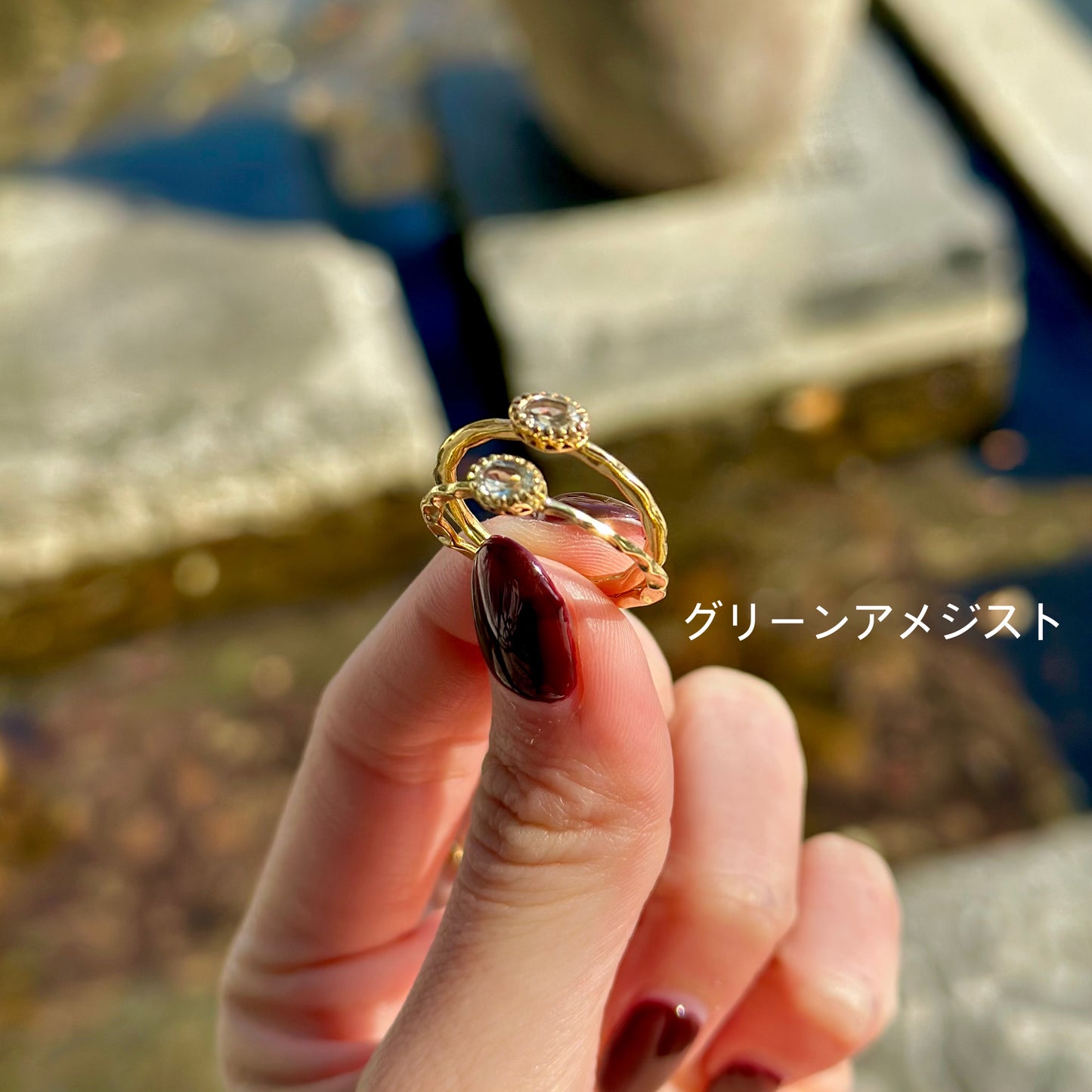 Brass petit ring 50