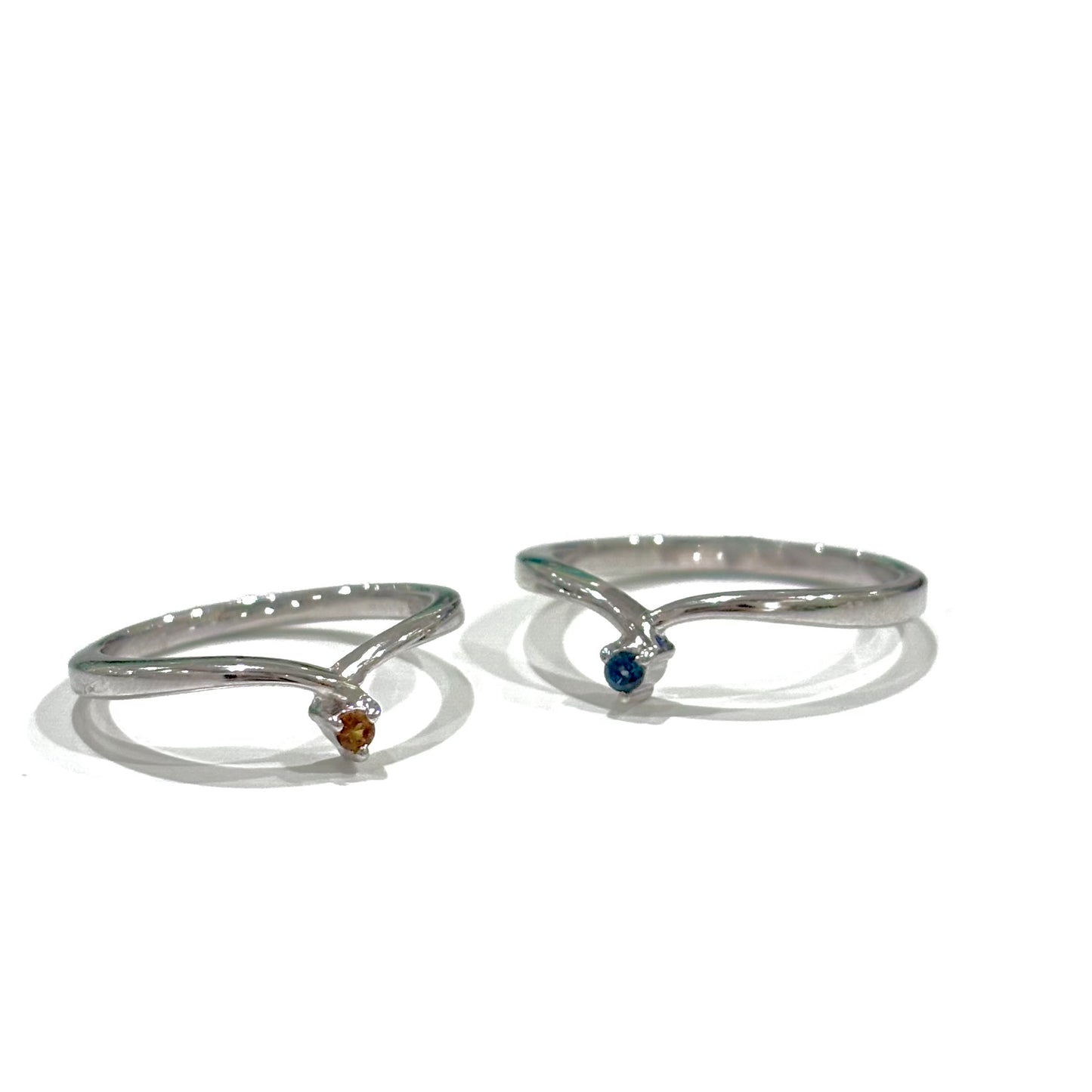 Silver925 V design ring 5