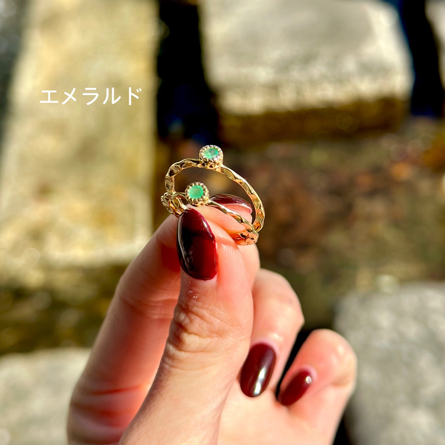 Brass petit ring 51