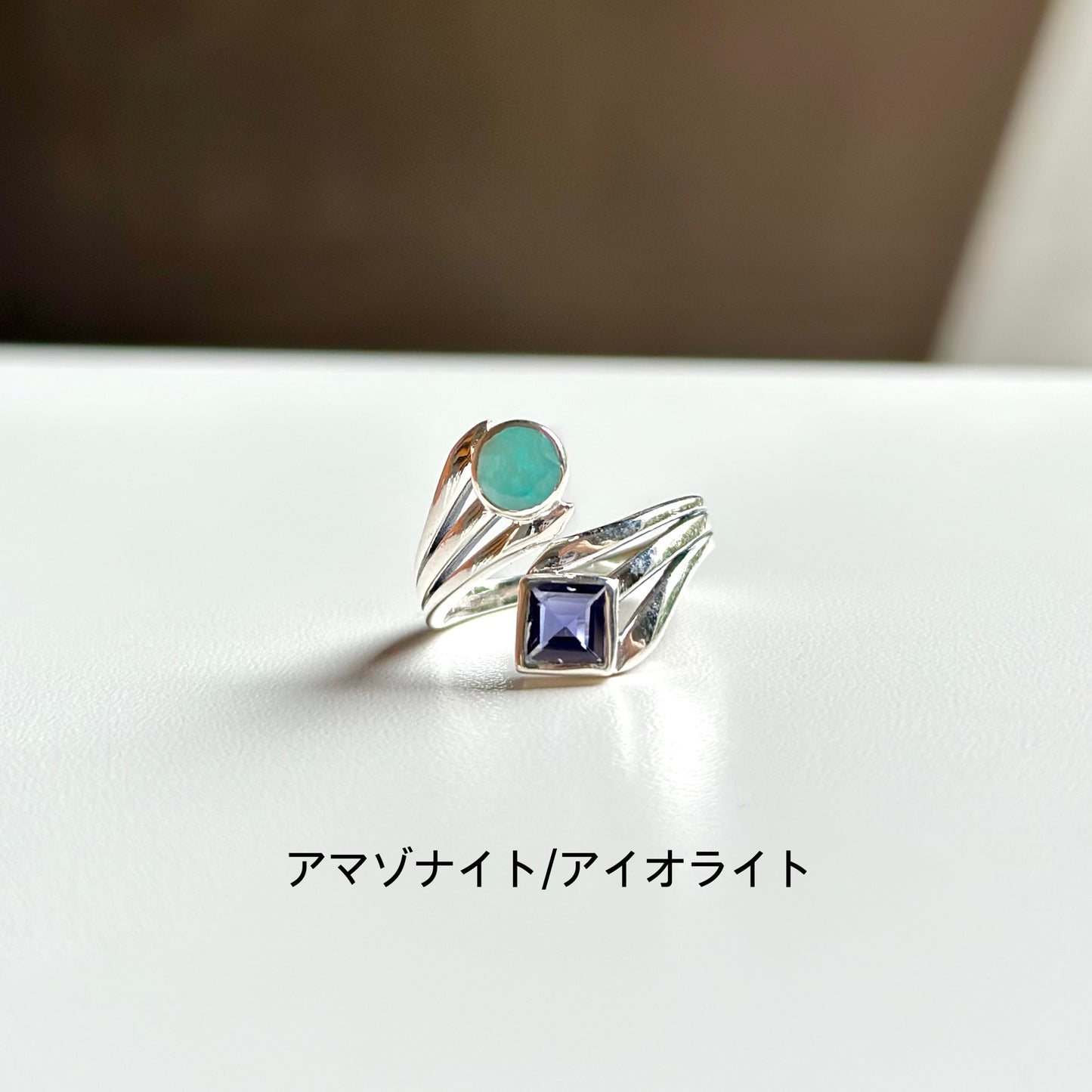 Silver925 2stone ring 13