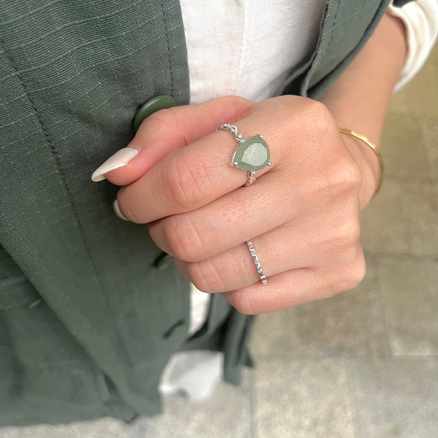 Silver925 design ring 35