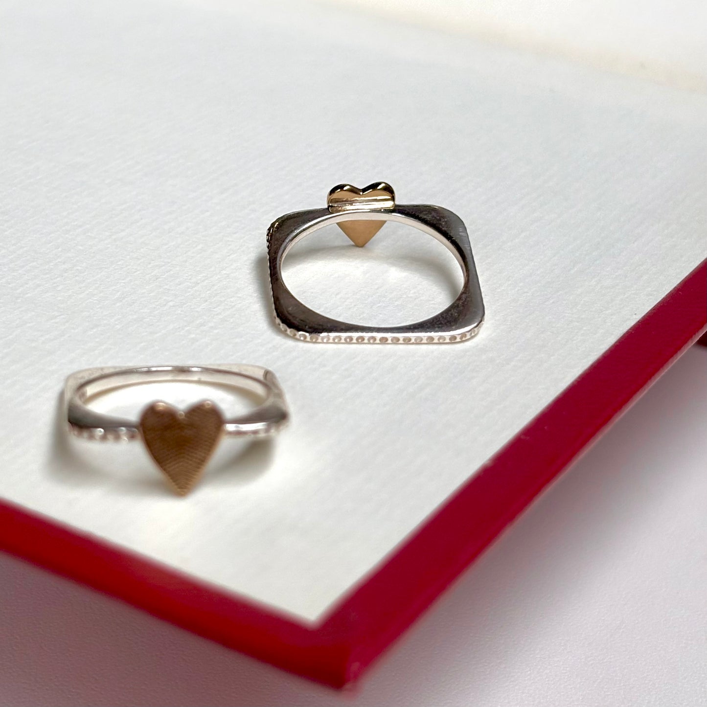 Heart plain ring 33