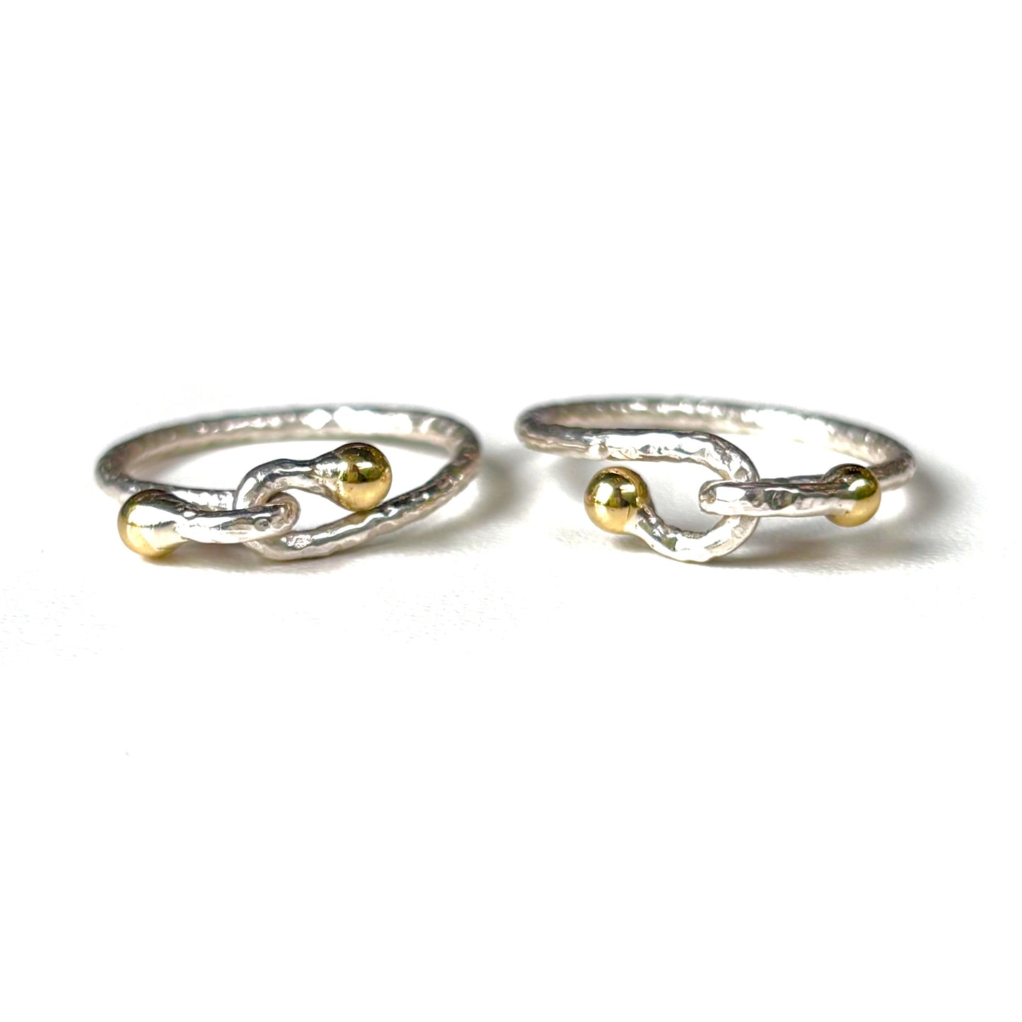 Silver925×Brass plain ring 15
