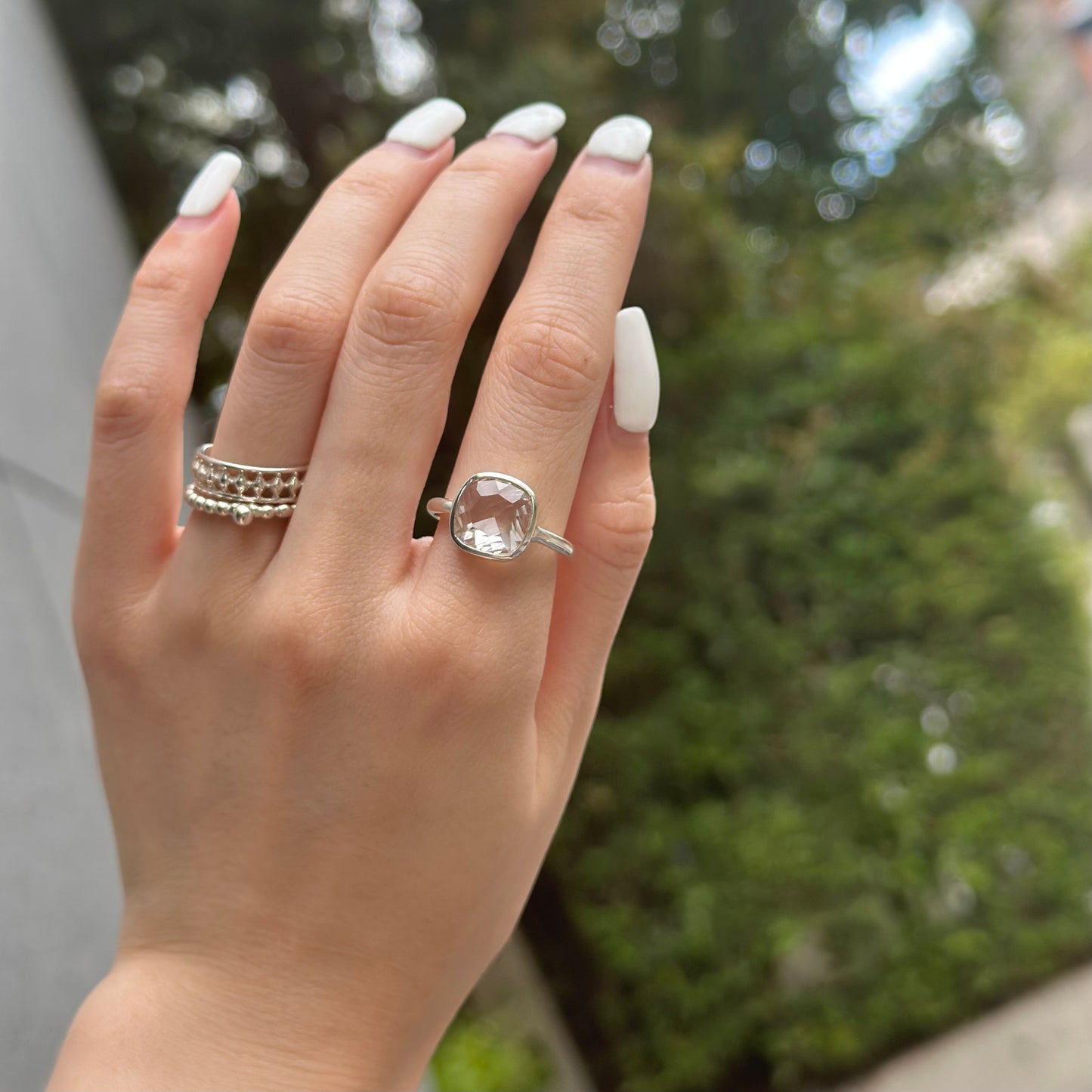 Crystal ring