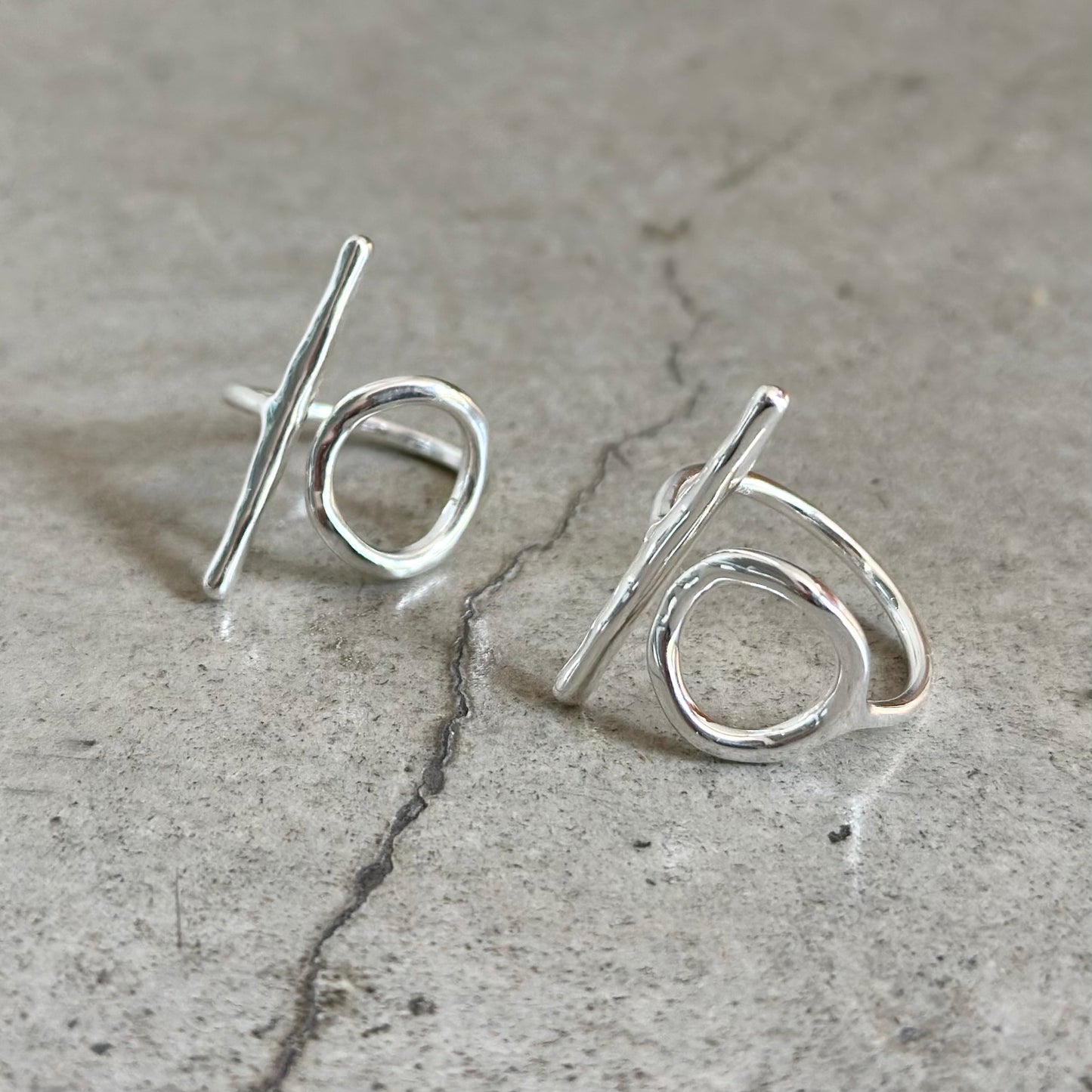 Silver925 plain ring 85