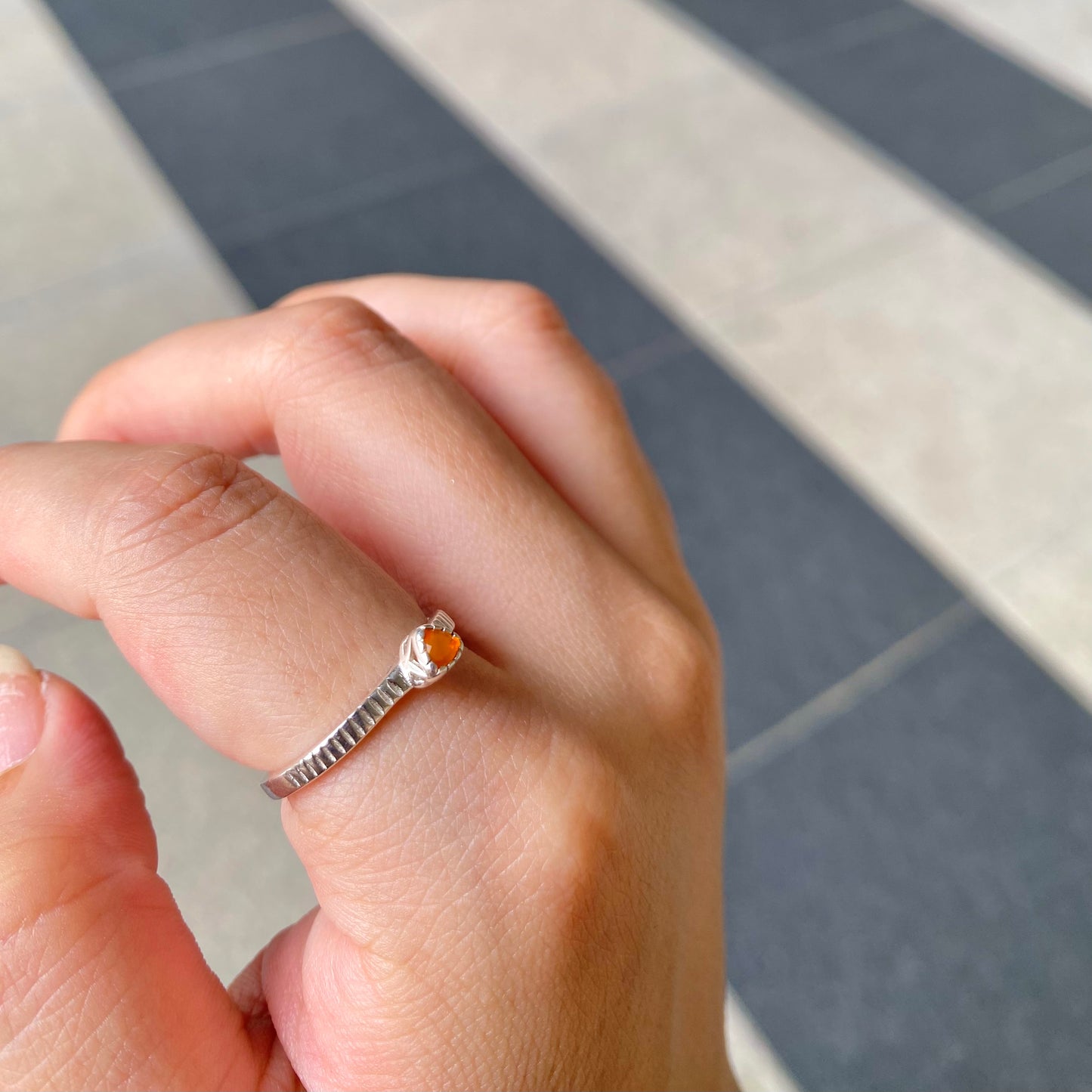 Silver925 petit ring 19
