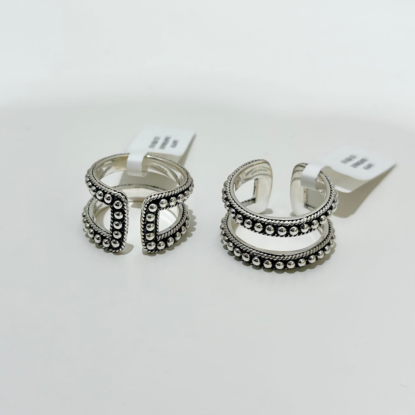 【poco】Silver925 plain ring 2