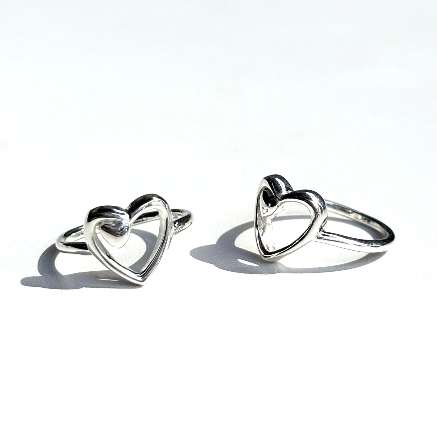 Heart plain ring 27