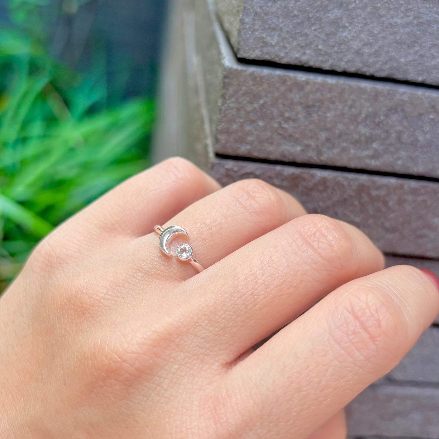 Moon design ring 4