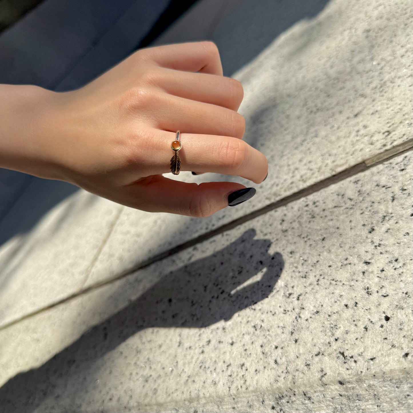 Feather design ring 1