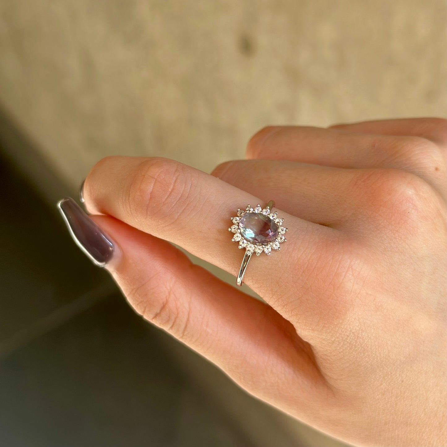 【poco】Fluorite ring