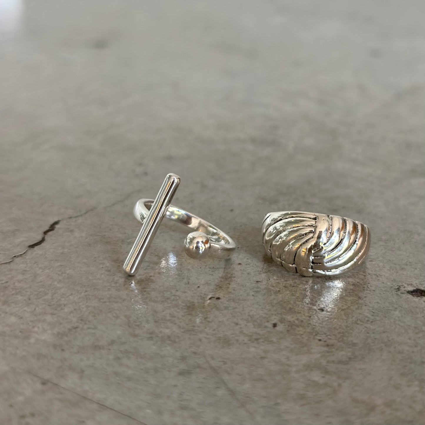 Silver925 plain ring 62