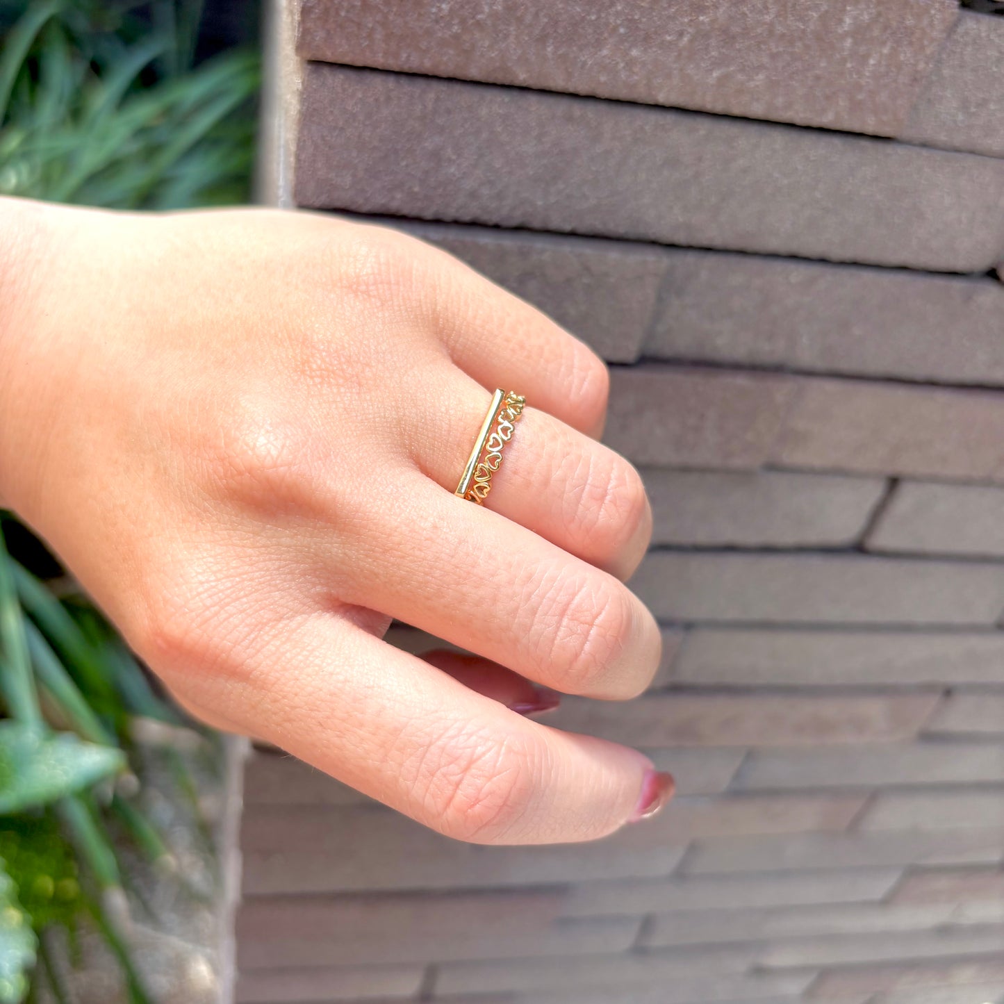 Brass plain ring 21