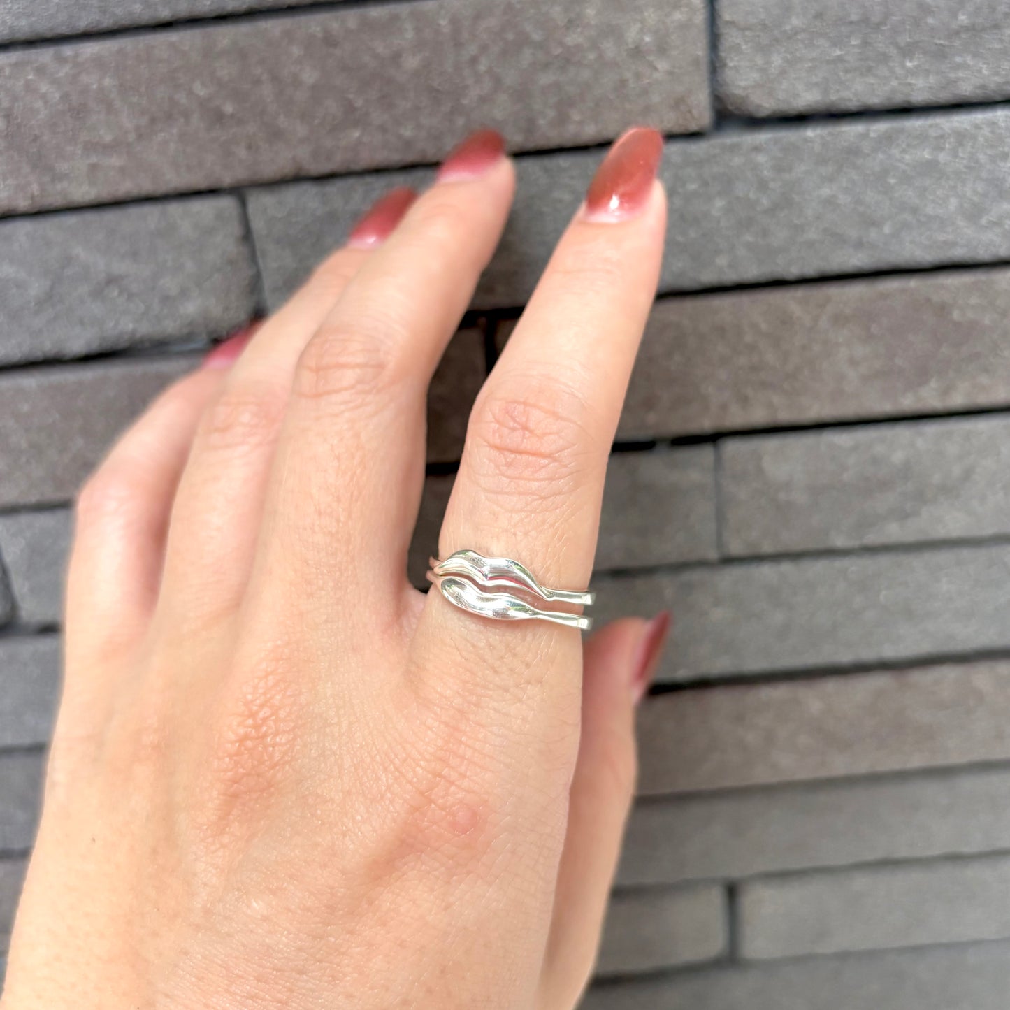 Lip plain ring 1