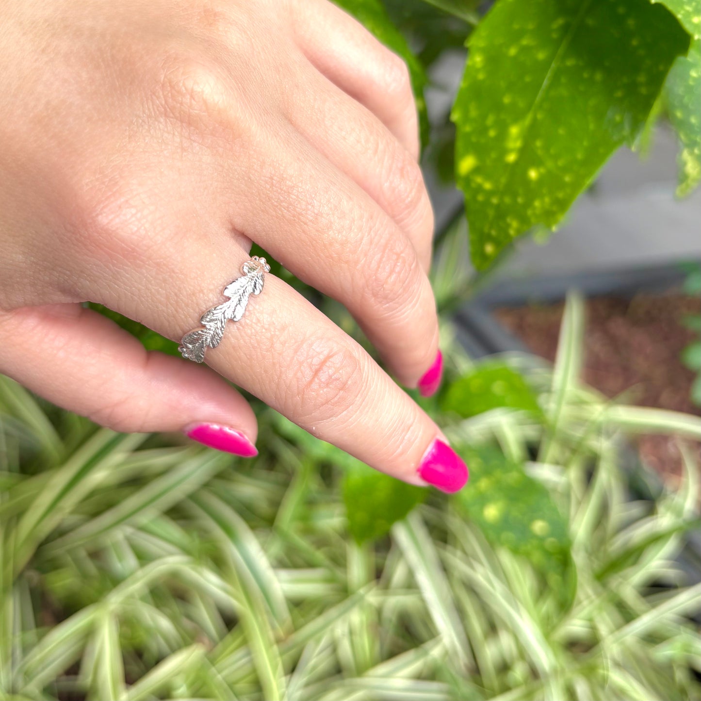 Silver925 plain ring 17